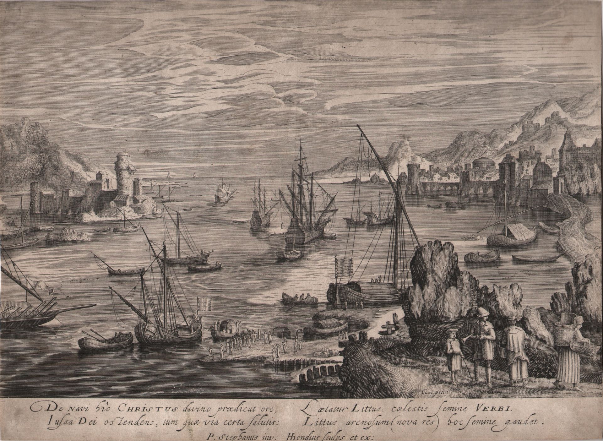 Hendrik Hondius II (1597-1644) Hendrik Hondius - Küstenlandschaft mit Segelboote&hellip;