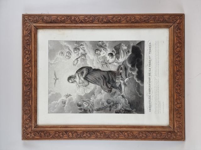 Null RELIGION. La Cène. Burin. 40 x 51 cm // BOSSELMAN d'après Charles Abraham C&hellip;