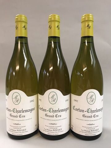 Null 3 Blle CORTON CHARLEMAGNE (Maison Rouget) 1992 - Belles