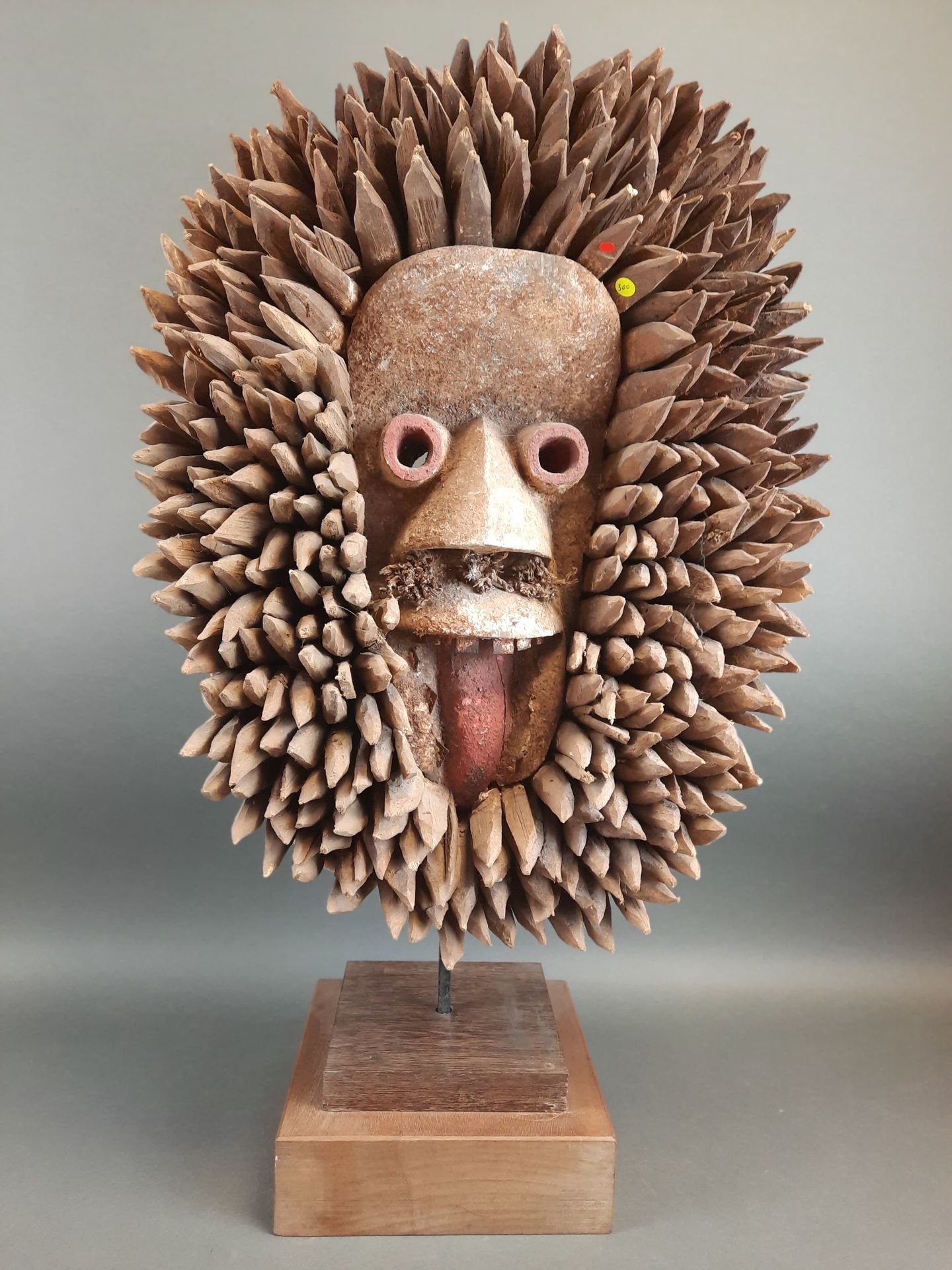 Null Large GUERE WOBE mask from the KROU group. Scary mask intended to impress a&hellip;