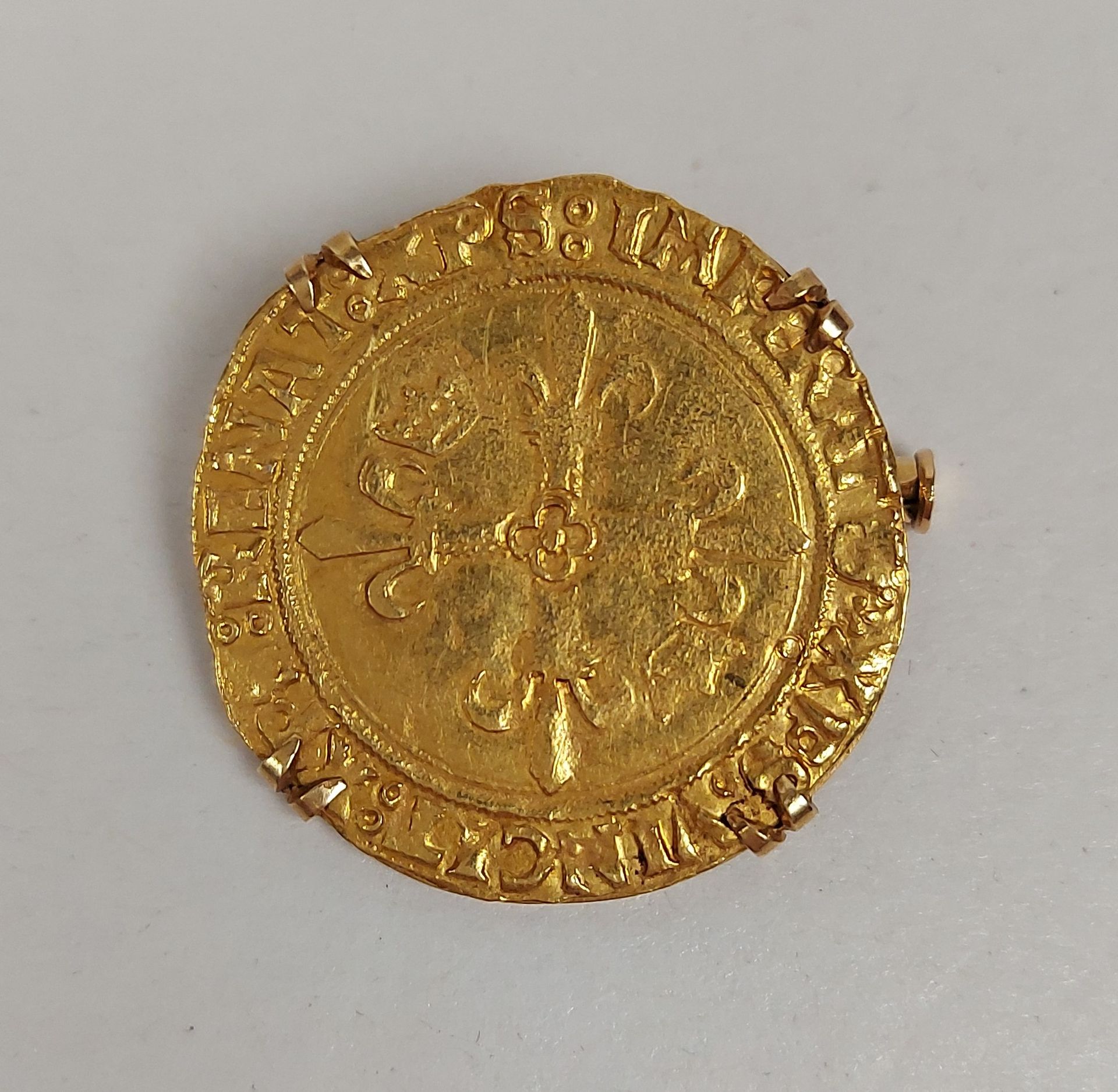 Null KÖNIGREICH FRANKREICH - FRANÇOIS I. (1515-1547)
Goldschild mit der Sonne de&hellip;