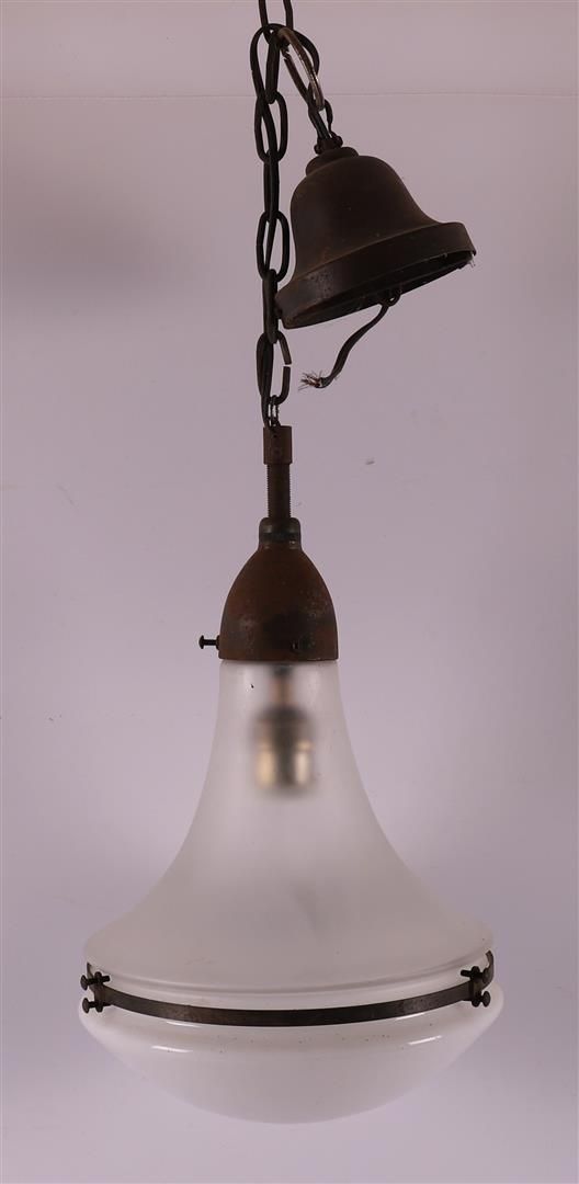 Null Hängeleuchte "Luzette", entworfen von Peter Behrens für Siemens, 20. Jahrhu&hellip;