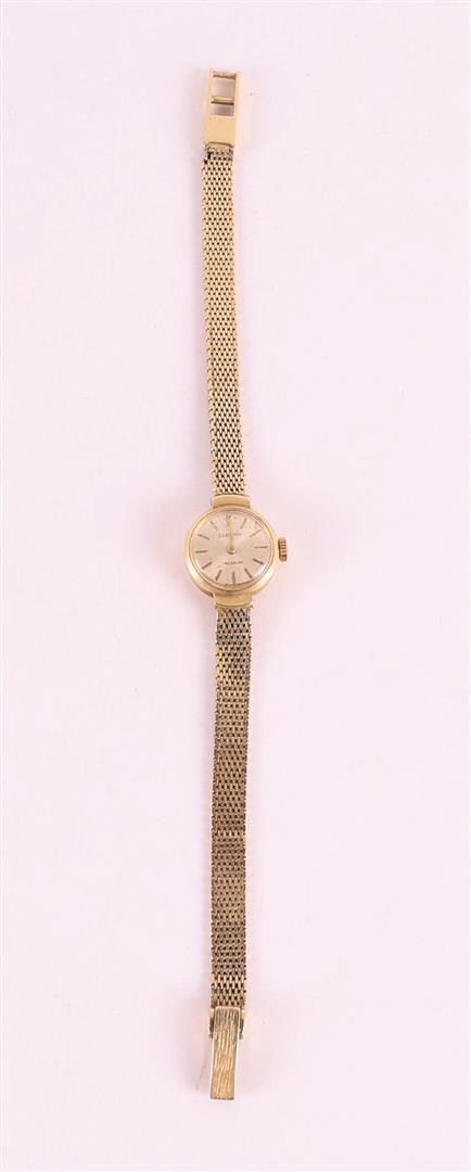 Null Une montre-bracelet pour femme en or 14 kt 585/1000, boîtier et bracelet en&hellip;