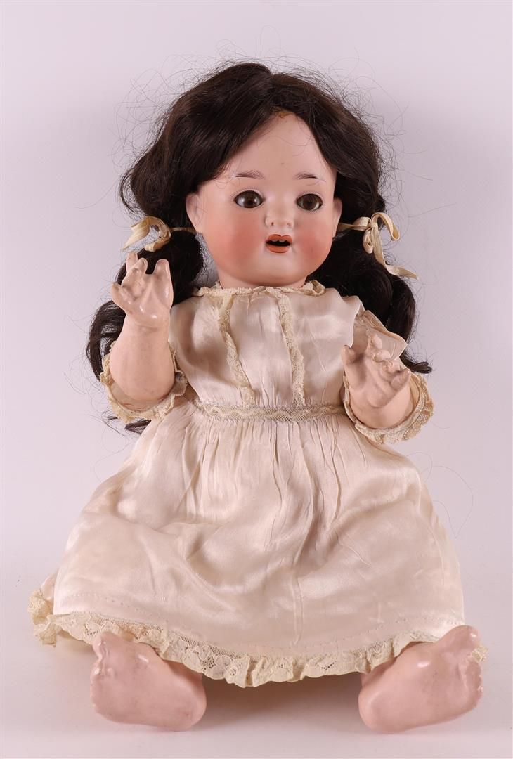 Null An articulated character doll with porcelain head, Germany, Porzellanfabrik&hellip;