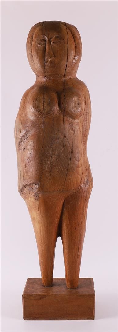 Null Eggen, Hubert Jan (Gene) (Ulestraten(L) 1921-2000) Sculpture en bois sculpt&hellip;