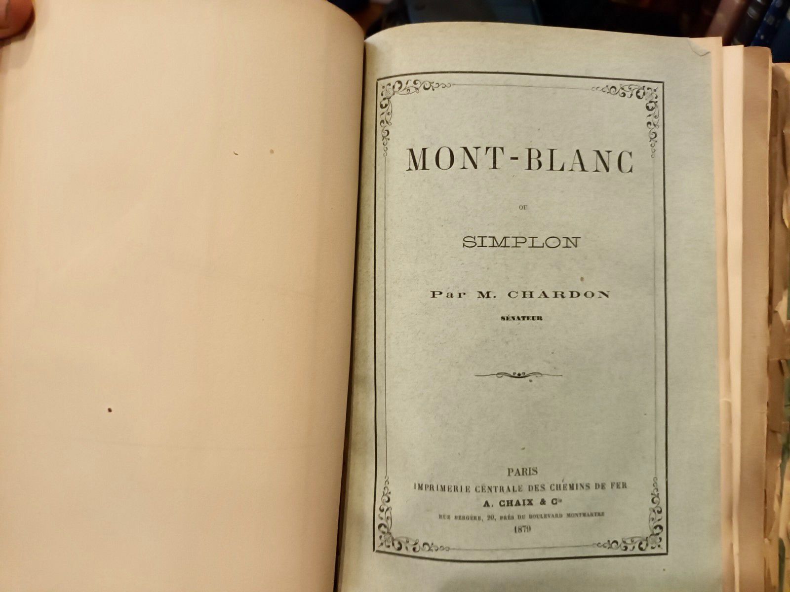 Null 
MONT-BLANC ET SIMPLON] - Franchir les Alpes : recueil factice de 21 fascic&hellip;