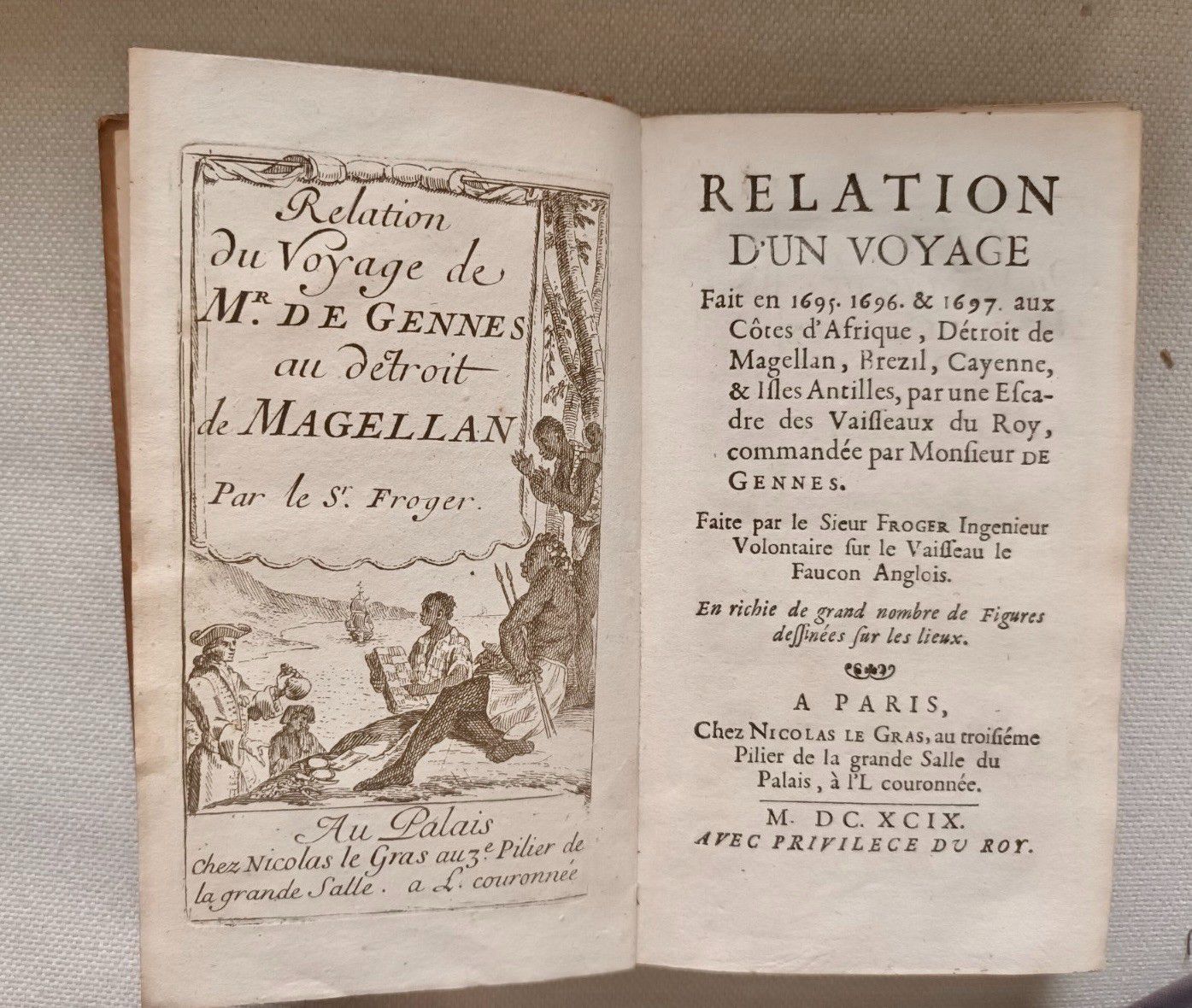 Null 
FROGER (Le Sieur) Relation d'un voyage fait en 1695, 1696 & 1697 aux Côtes&hellip;