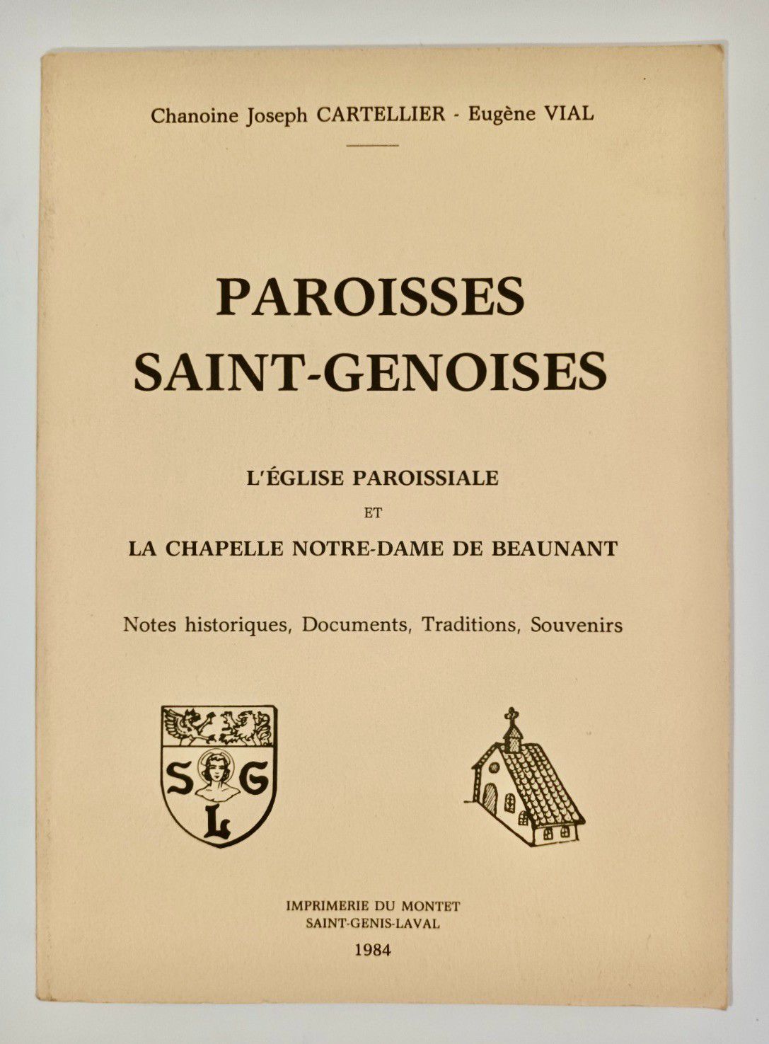 Null 
CARTELLIER (Joseph) Paroisses Saint-Genoises... L'Eglise Paroissiale et la&hellip;