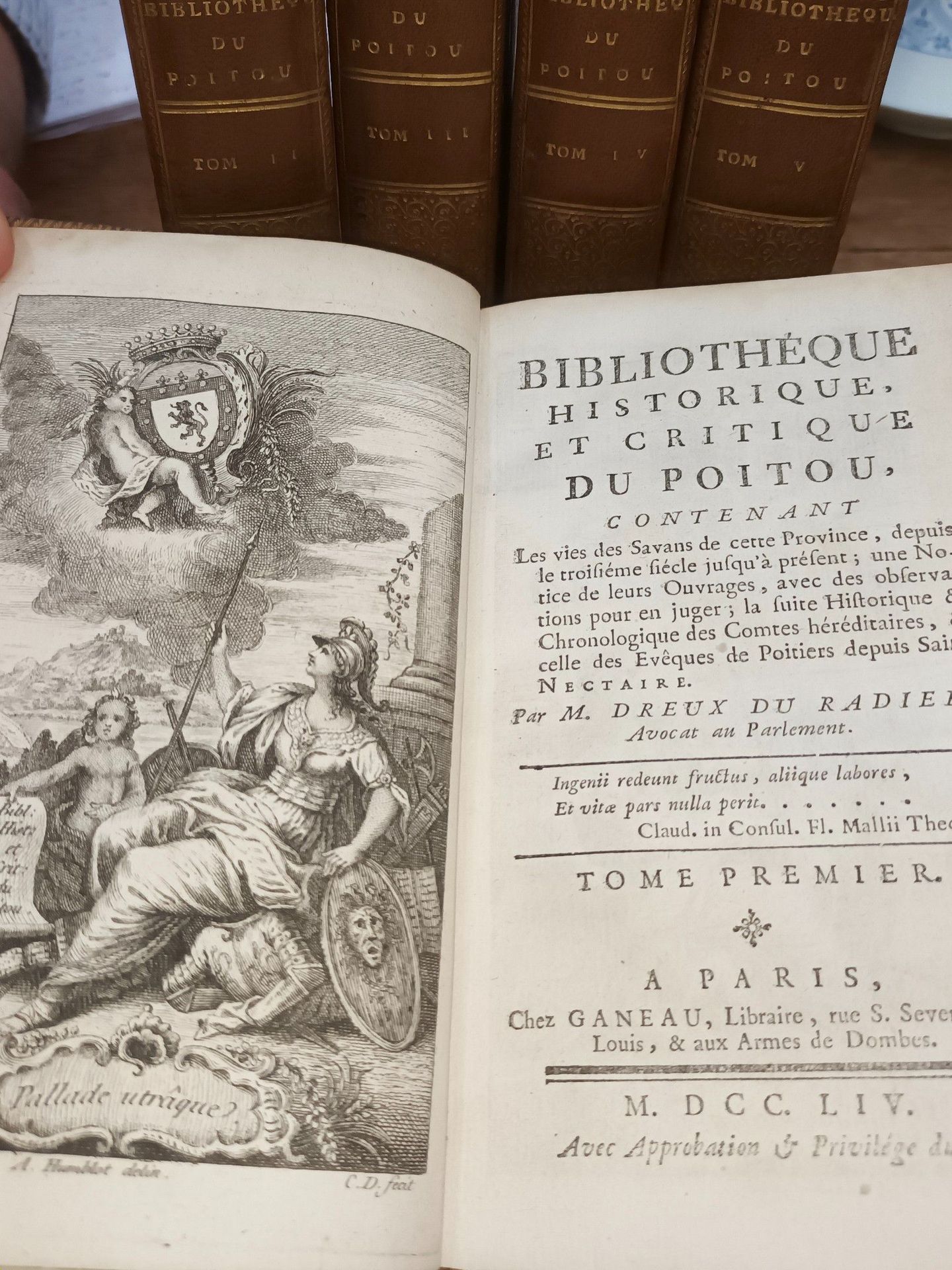 Null 
DREUX DU RADIER. Jean-François.

Bibliothèque historique et critique du Po&hellip;
