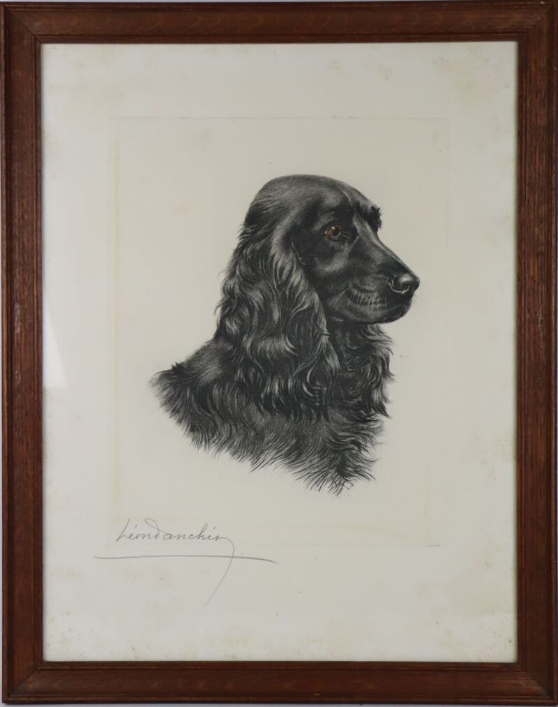 Null Léon DANCHIN (1887-1938).

Cocker.

Etching and aquatint, signed in pencil &hellip;