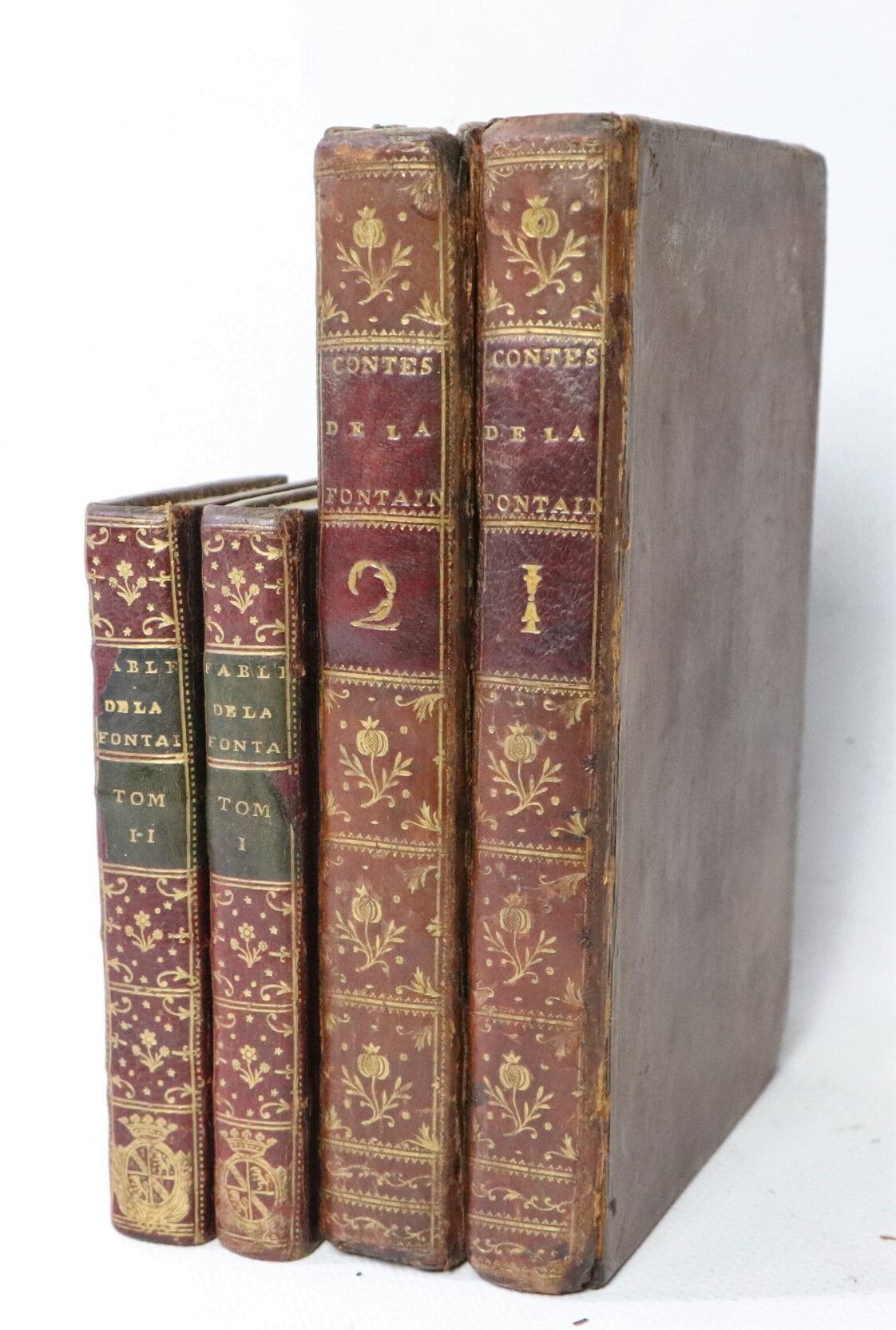 Null LA FONTAINE. Fables (Fabeln). Paris, Imprimerie de Didot l'aîné, 1782. 2 Bd&hellip;