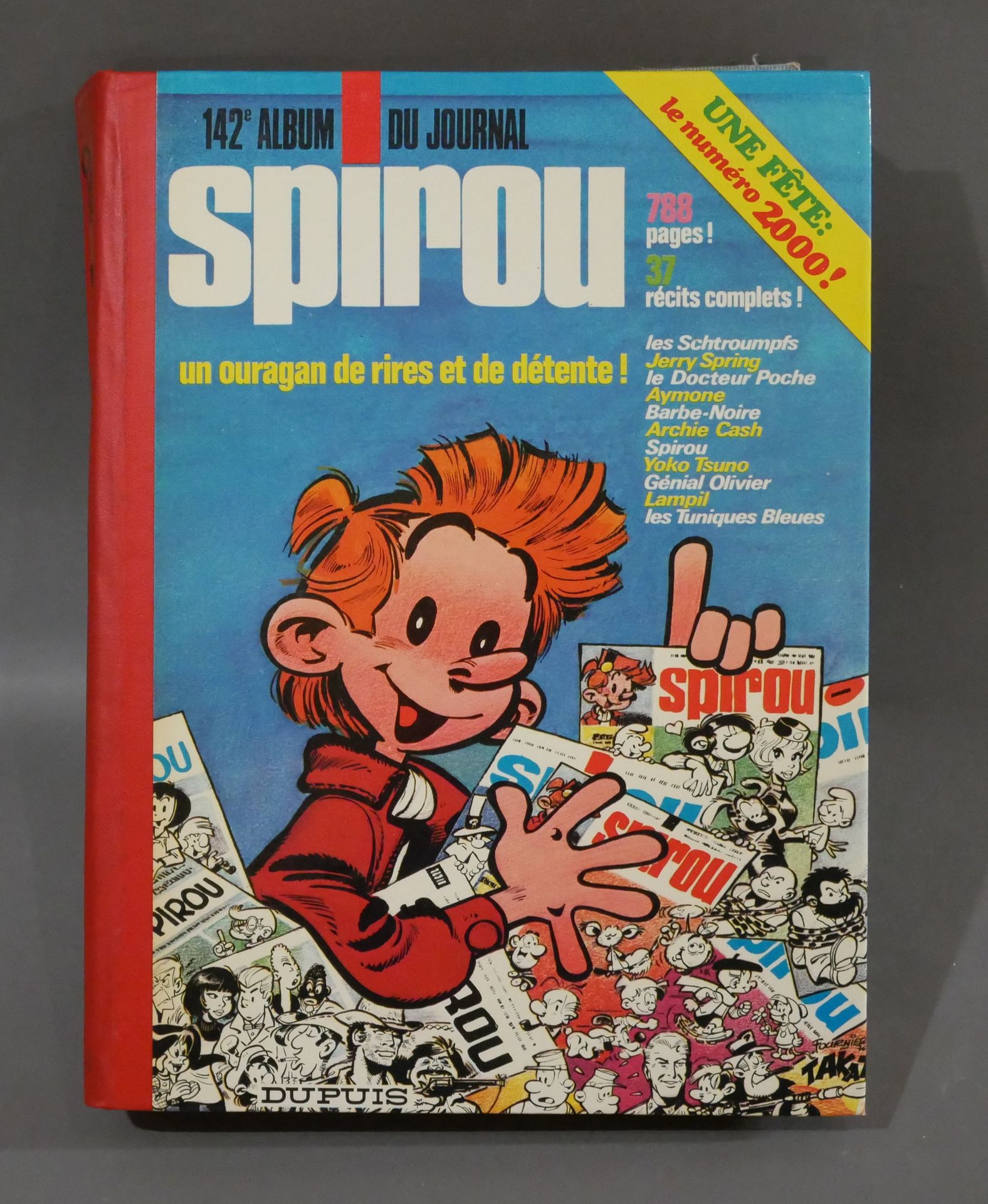 Null SPIROU 

1975. N° 1995 au 2007, reliure n°142, intérieur BE sauf qq pages t&hellip;