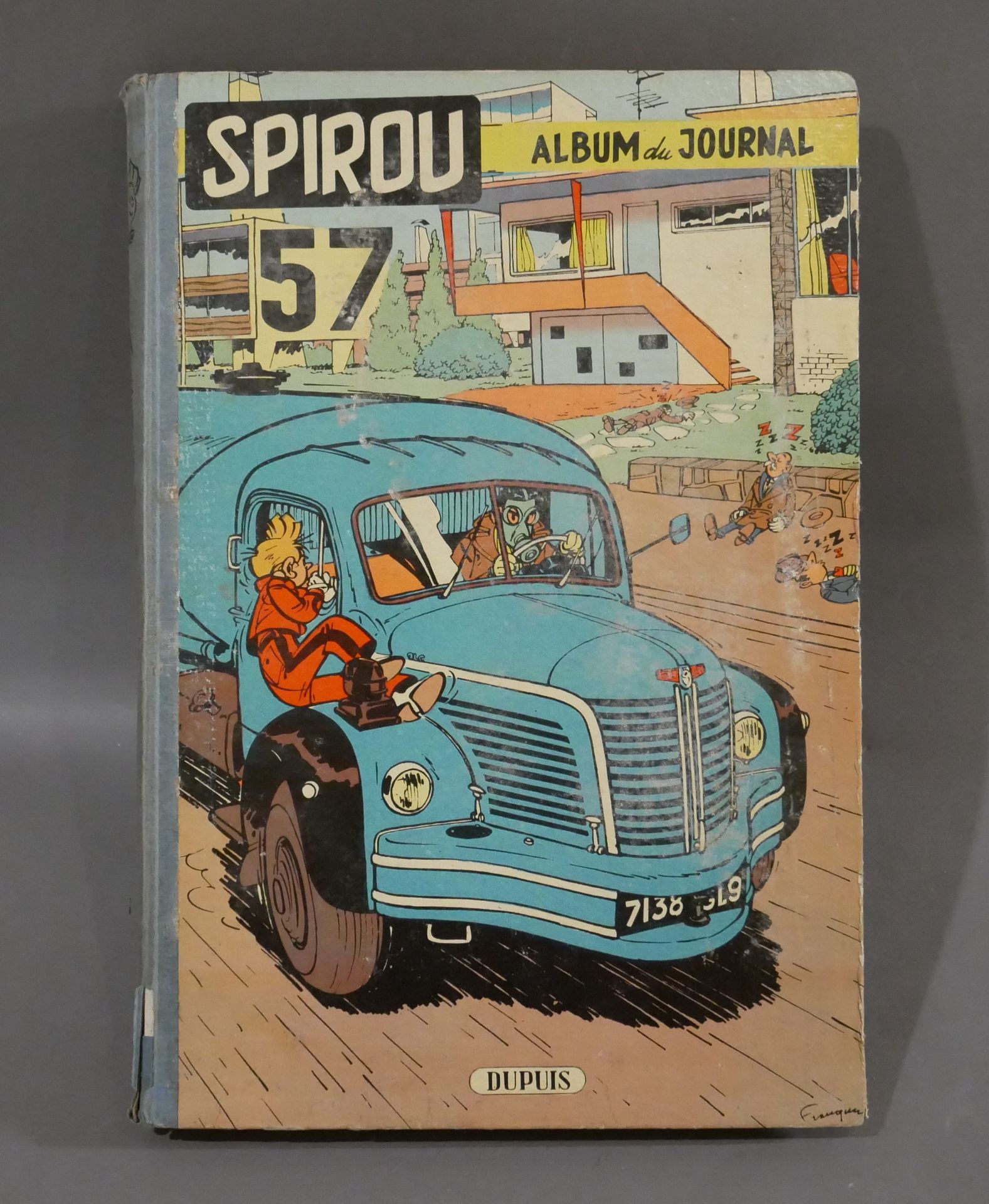 Null SPIROU 

1956. N° 938 à 950, reliure éditeur n°57 - complet - intérieur BE &hellip;
