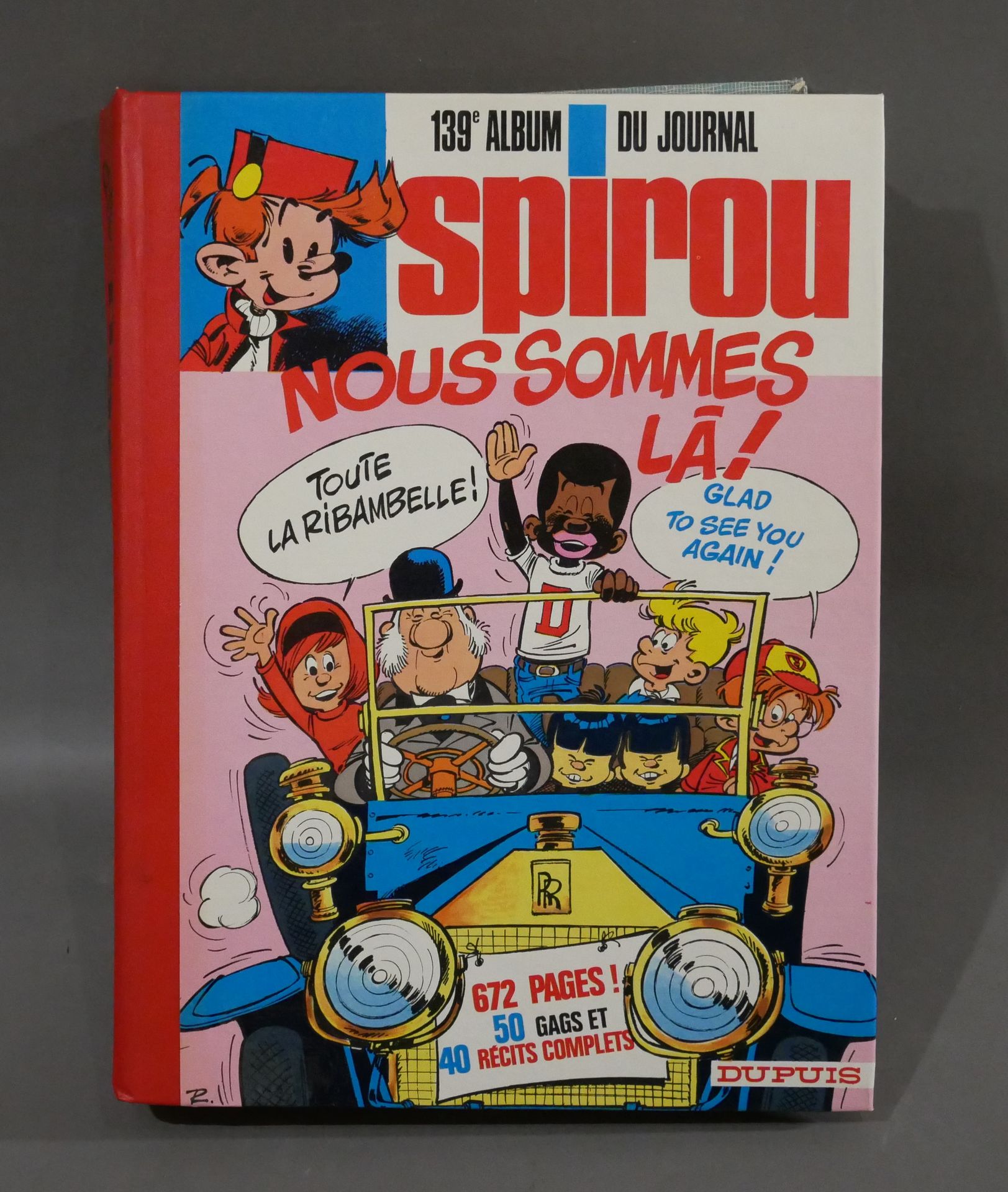 Null SPIROU 

1975. N° 1955 au 1967, reliure n°139, BE/intérieur TBE sans poster&hellip;