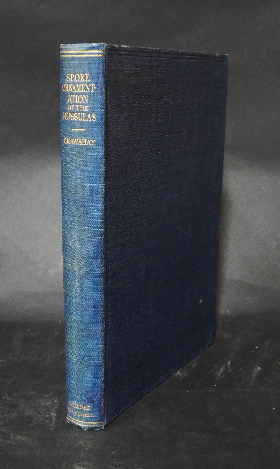 Null Richard CRAWSHAY. 

• The spore ornementation of the Russulas. XLVI pl. N. &hellip;