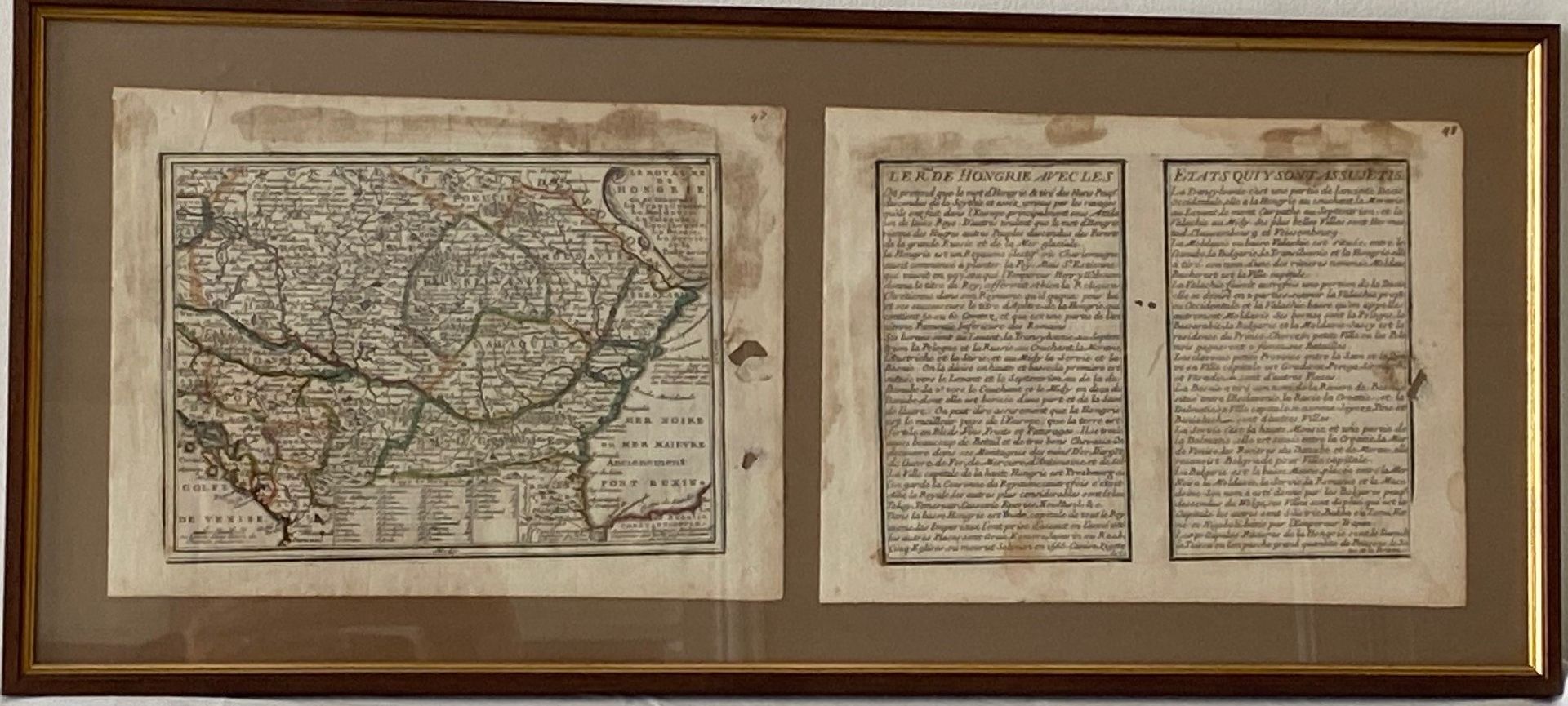 Null 匈牙利王国地图及所属各州地图

一个框架中的两页

20 x 26厘米。每页(意外)