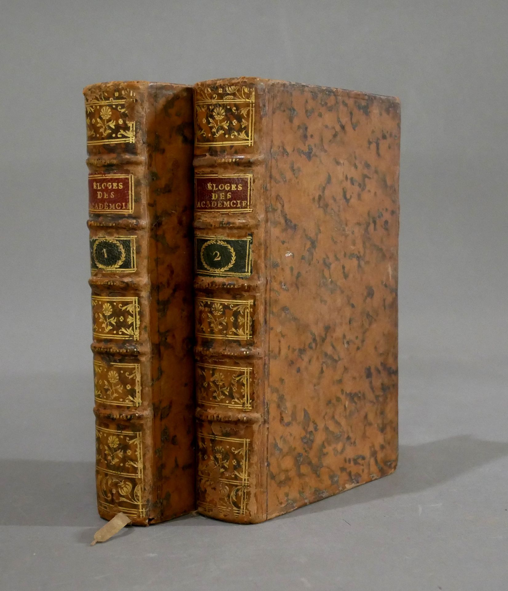 Null M. De Fontenelle.

皇家科学学院的学者们的日志，1699年以来的死亡。

新版，由相关书商出版，1766年。

两卷12开本，时代感&hellip;