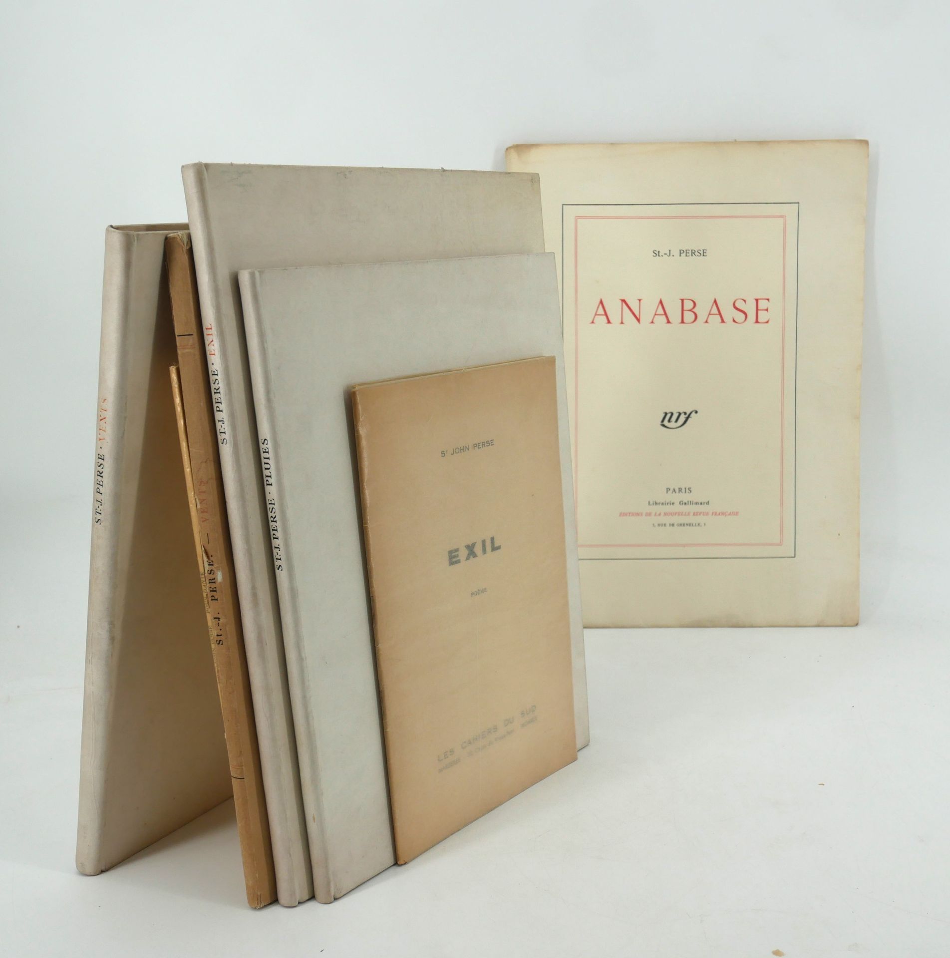 Null ST-JOHN PERSE. 
- Anabase.
Librairie Gallimard, 1925. Gr. In 4. Un des exem&hellip;
