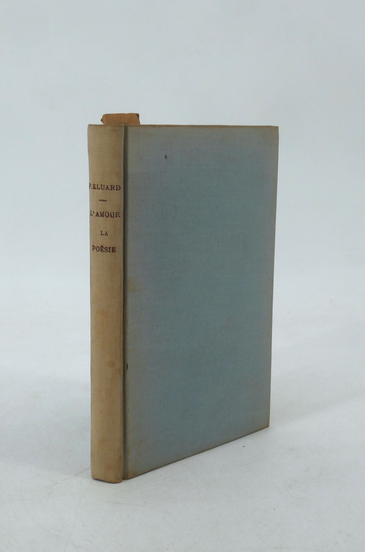 Null PAUL ELUARD.
L’Amour la poésie.
Librairie Gallimard, 1929. In-12, rel. Plei&hellip;