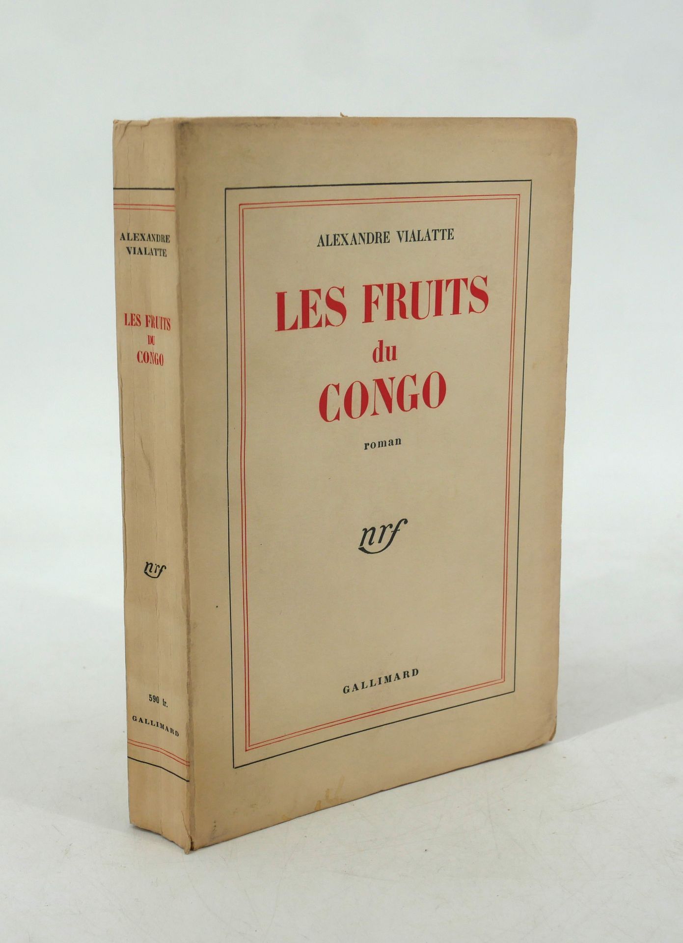 Null ALEXANDRE VIALATTE. 
Les fruits du Congo.
NRF, Gallimard, 1951.
Date de l’É&hellip;