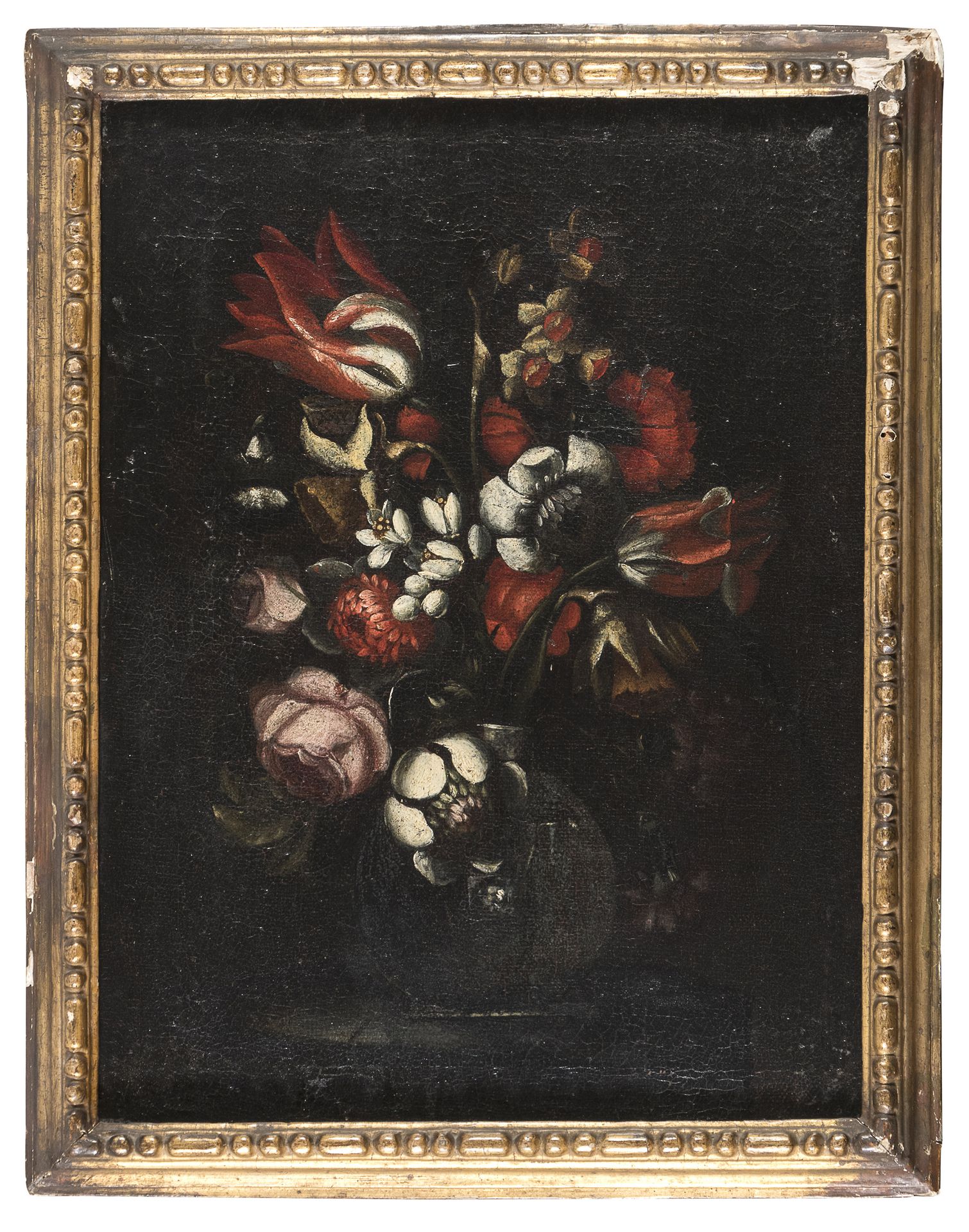 Null GIACOMO RECCO, 讲习班

(那不勒斯1603-1654？)



水晶花瓶装花

布面油画，40 x 30厘米



画作的状况

十九&hellip;