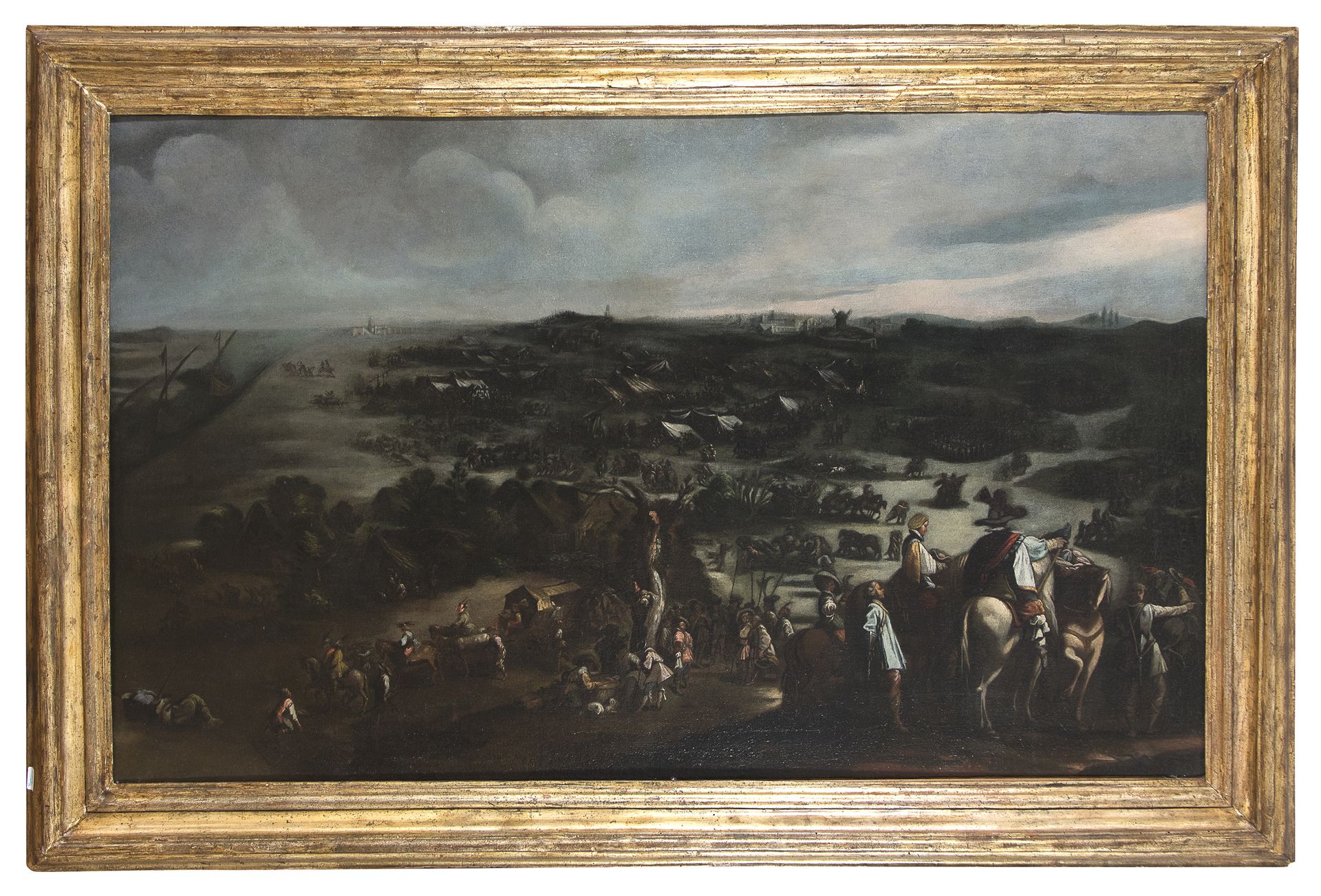 Null PITTORE OLANDESE, XVII SECOLO



Paesaggio con accampamento di soldati

Oli&hellip;