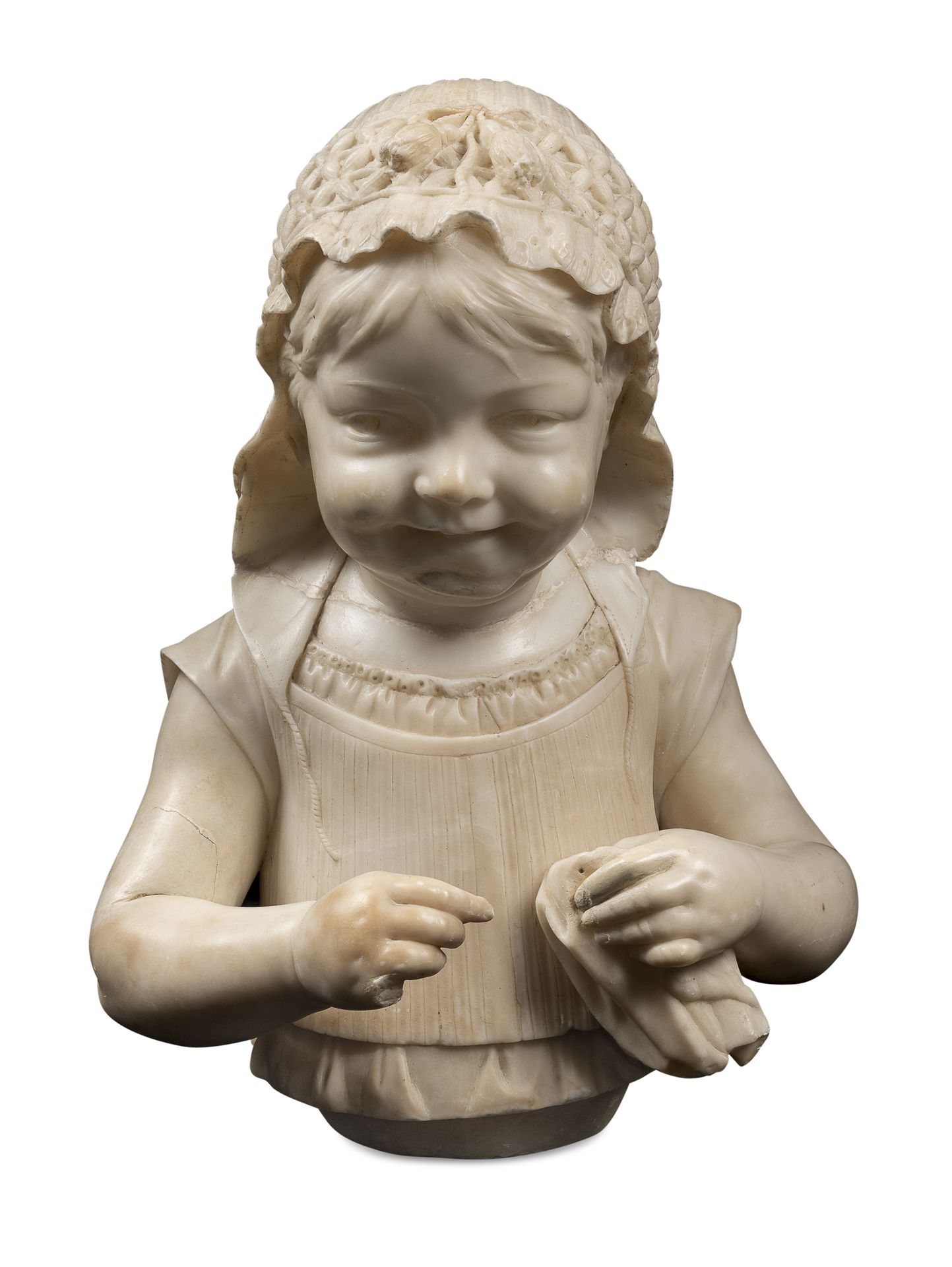 Null ITALIAN MARBLE SCULPTURE, 19TH CENTURY