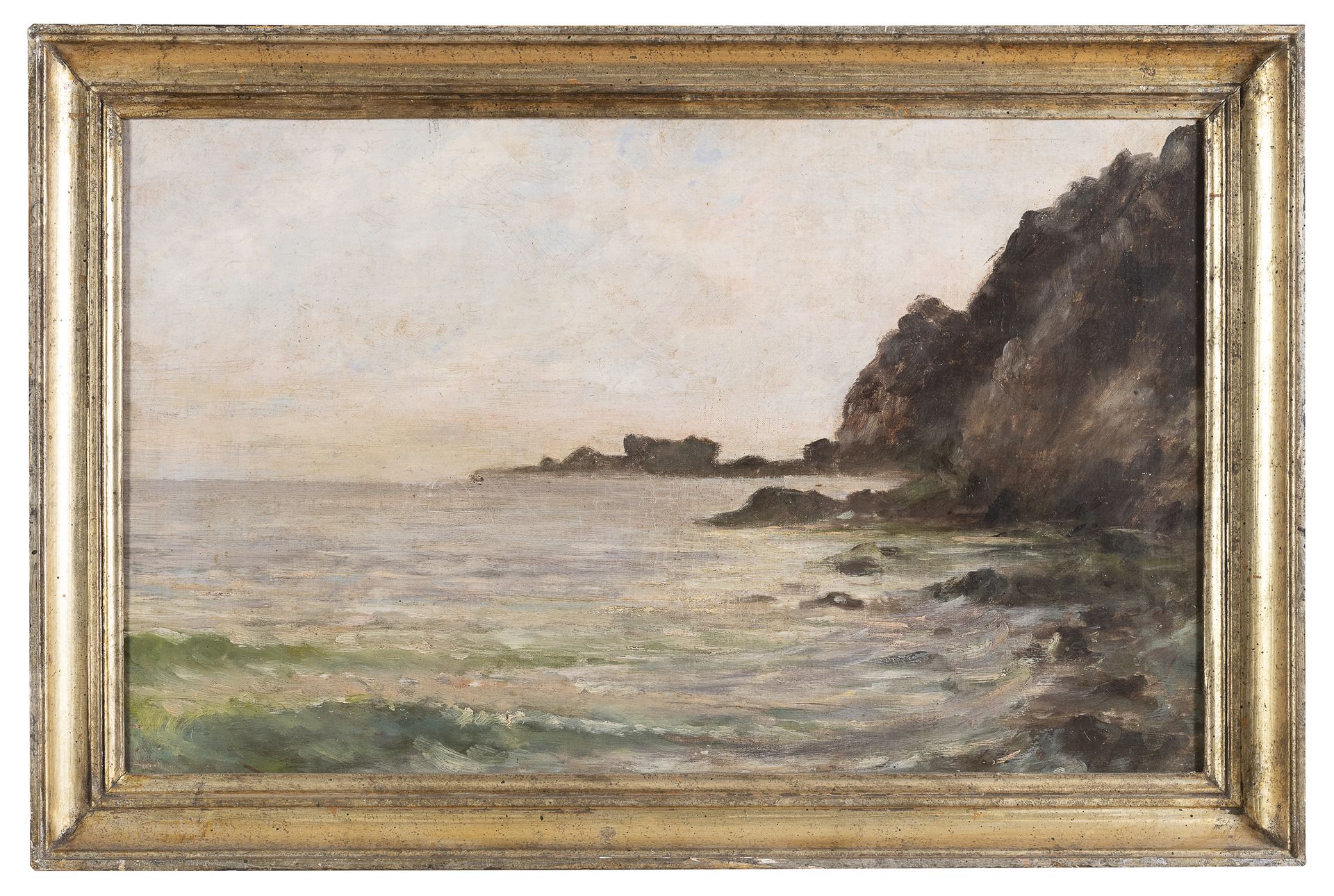 Null PINTOR ITALIANO, SIGLO XIX



Vista de la costa

Óleo sobre lienzo, 38 x 62&hellip;