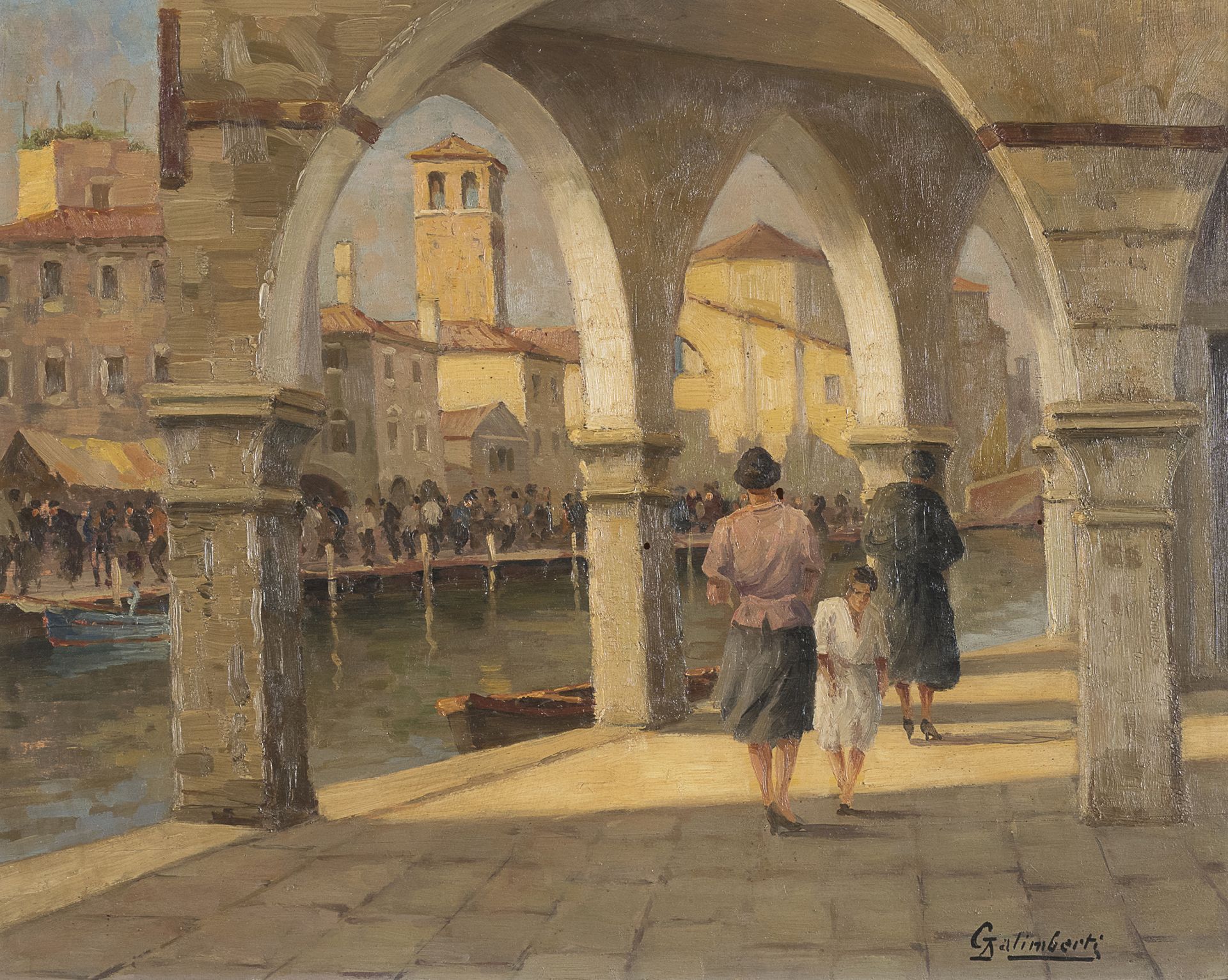 Null Dario Galimberti

基奥贾1881-1966)



基奥贾，1941年

板面油画，cm. 40 x 50

签名在右下方
