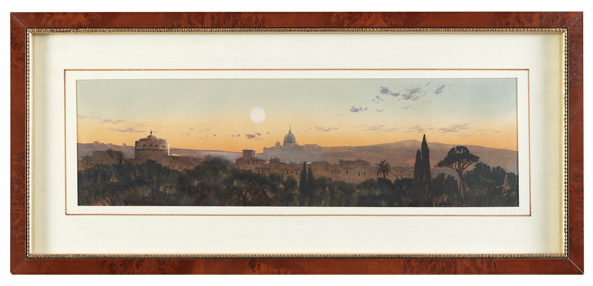 Null RÖMISCHER MALER, 20. JAHRHUNDERT



Ansichten von Rom bei Sonnenuntergang

&hellip;