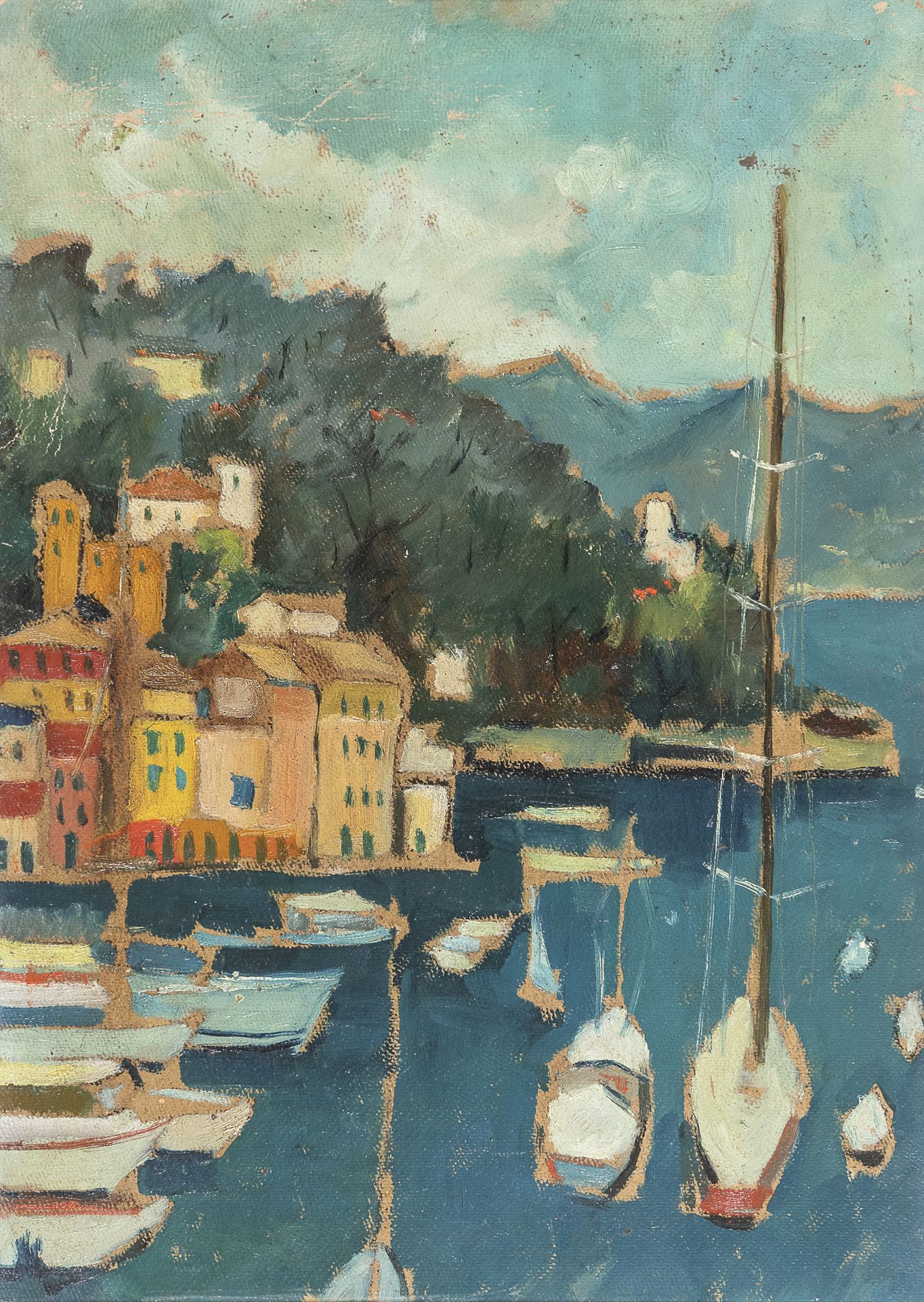 Null MICHELE CASCELLA


(Ortona 1892 - Mailand 1989) 





Portofino, 1951


Öl &hellip;