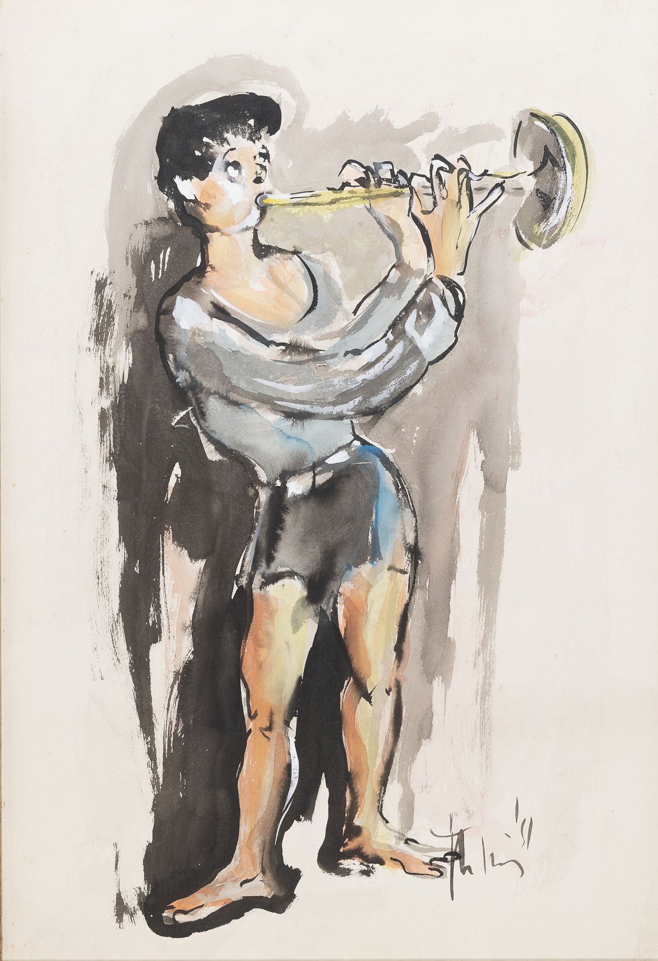 Null GIOVANNI STRADONE


(Nola 1911 - Roma 1981)





La suonatrice di tromba, 1&hellip;