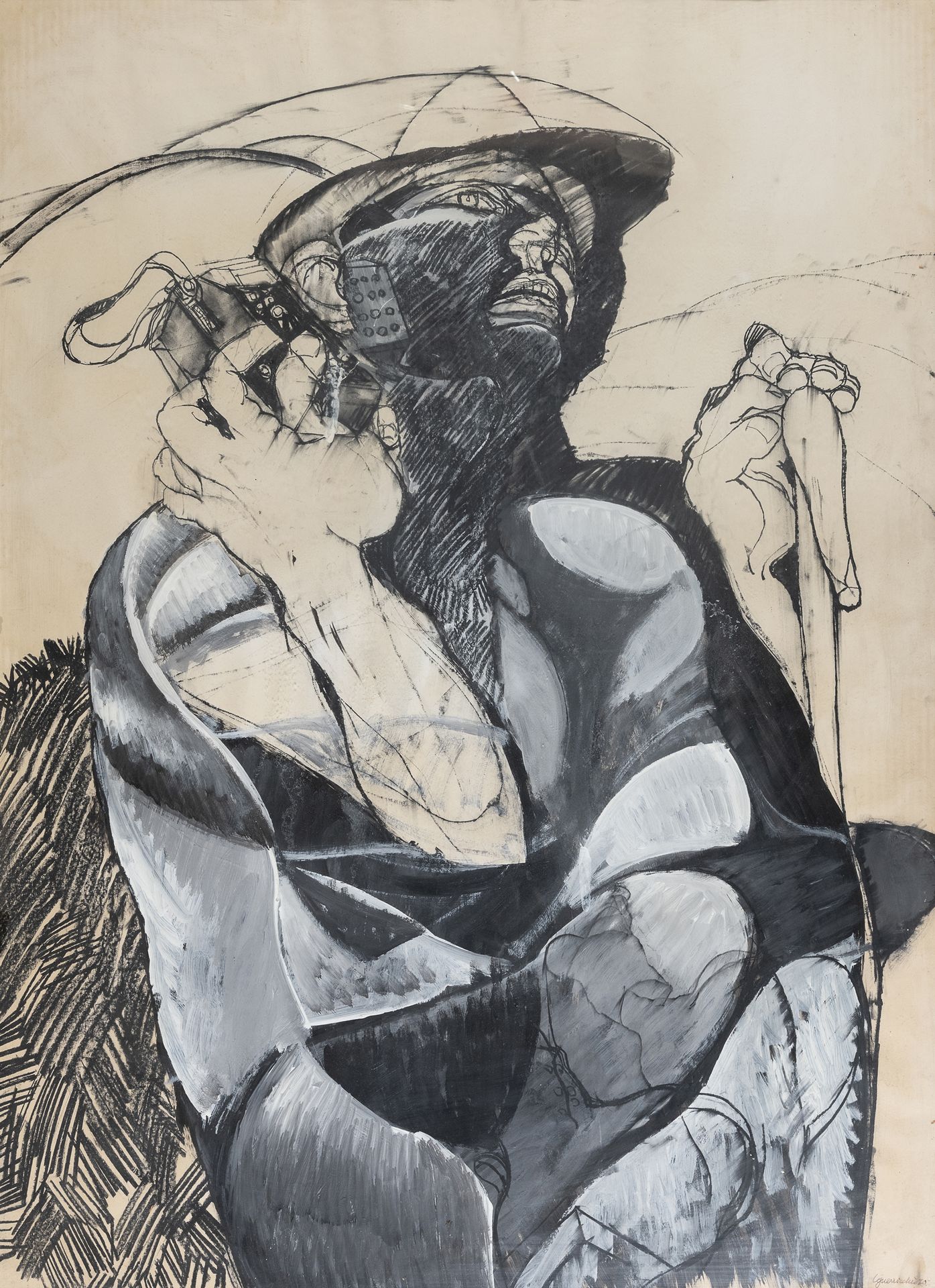 Null Luigi Guerricchio


(马泰拉 1932 - 1996)





无题》，1970年


钢笔画和混合媒体在纸上，95 x 70厘&hellip;