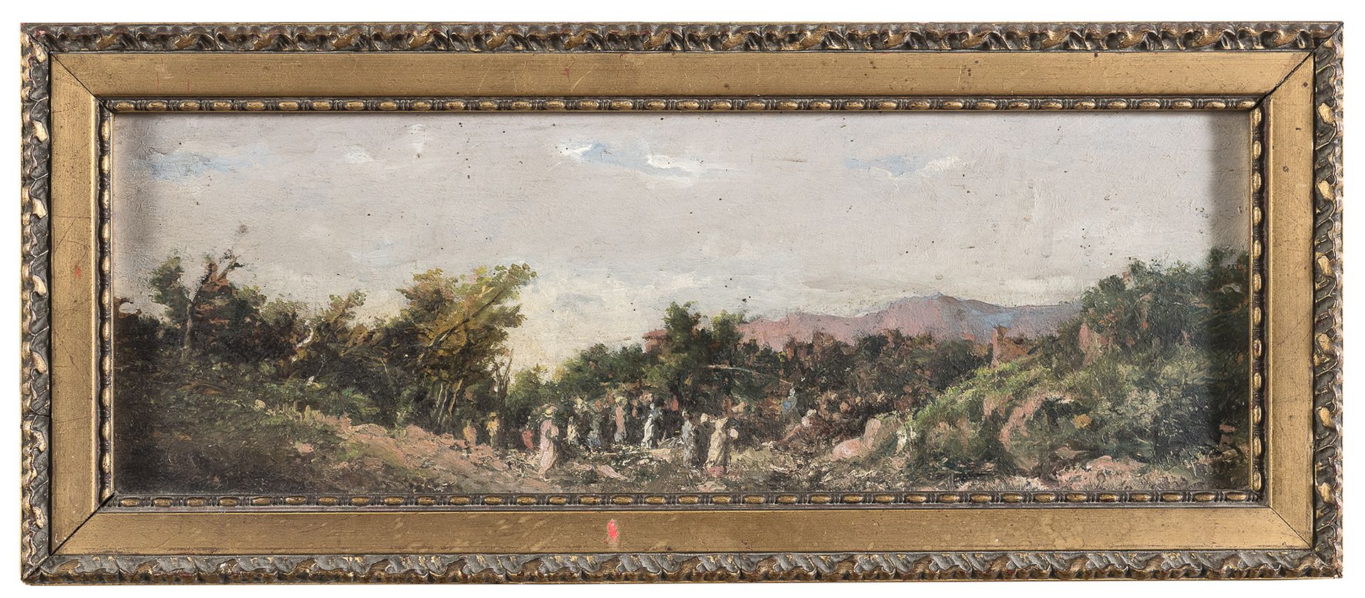 Null P.罗夫雷多


(19世纪)





那不勒斯的狂欢节


从街头到庞贝城


面板油画一对，10.5 x 36厘米和10 x 30厘米


第一&hellip;