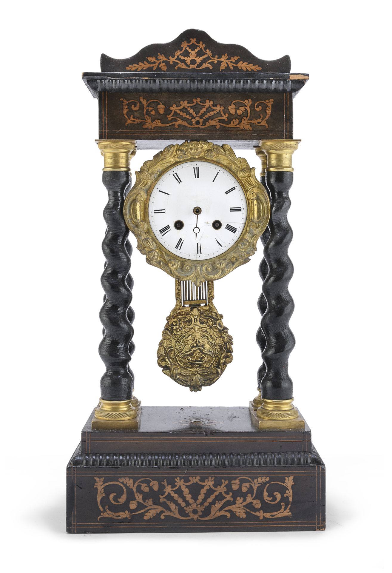 Null TEMPLE TABLE CLOCK