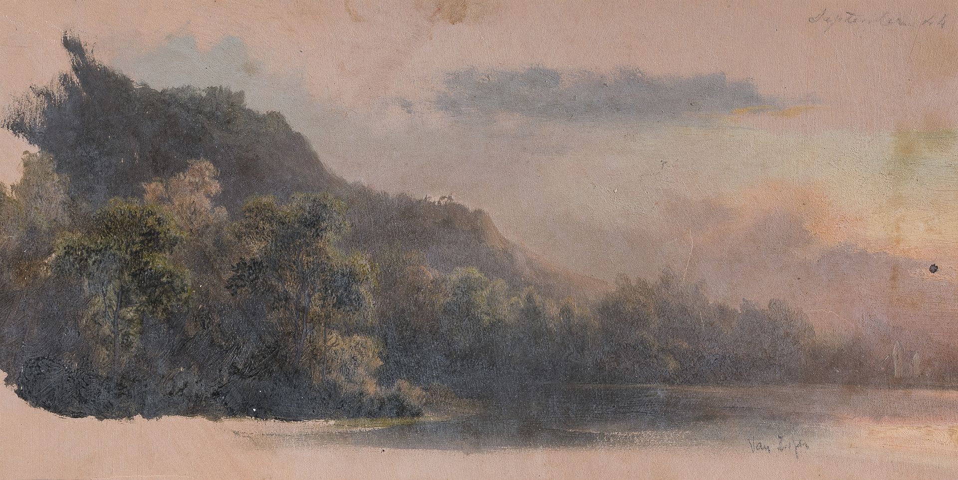 Null FELIX VAN ESPEN 


(Herent 1817 - Louvain 1857)





Paysage fluvial


Étud&hellip;