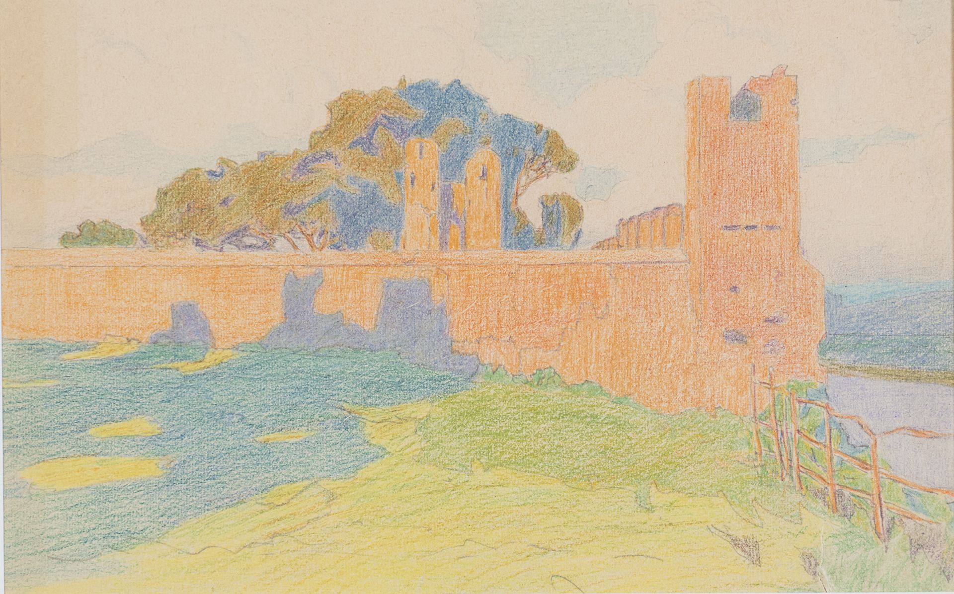 Null POMPEO FABRI


(Roma 1874 - 1959)





Casolare


Pastelli su carta, cm. 19&hellip;