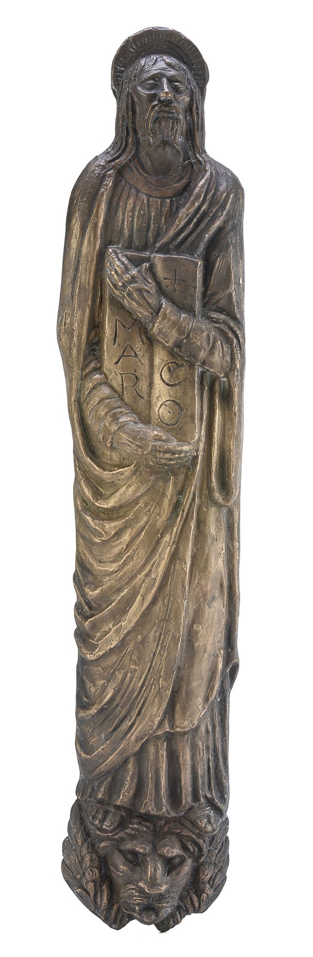 Null ARTISTE DU 20ÈME SIÈCLE





Saint Marc


Relief en métal doré, cm. 66 x 14&hellip;