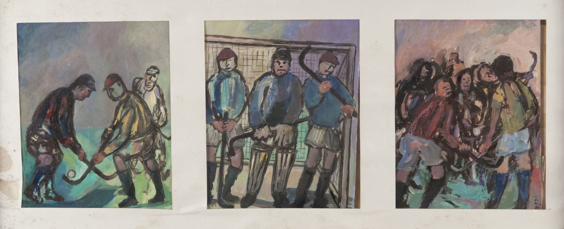 Null PEINTRE DU 20ÈME SIÈCLE





Joueurs de hockey, 1964


Trois peintures à l'&hellip;