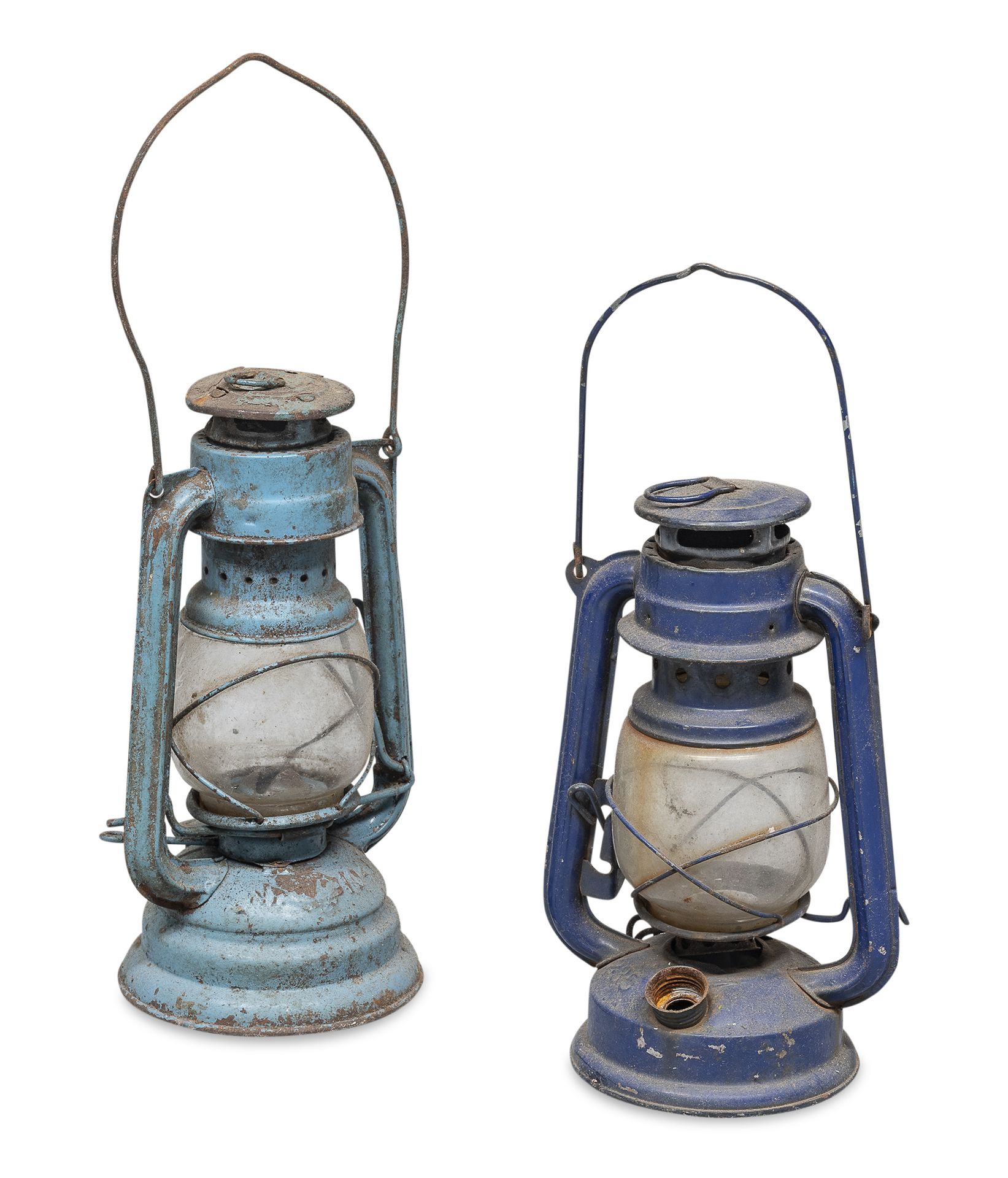 Null TWO METAL LANTERNS