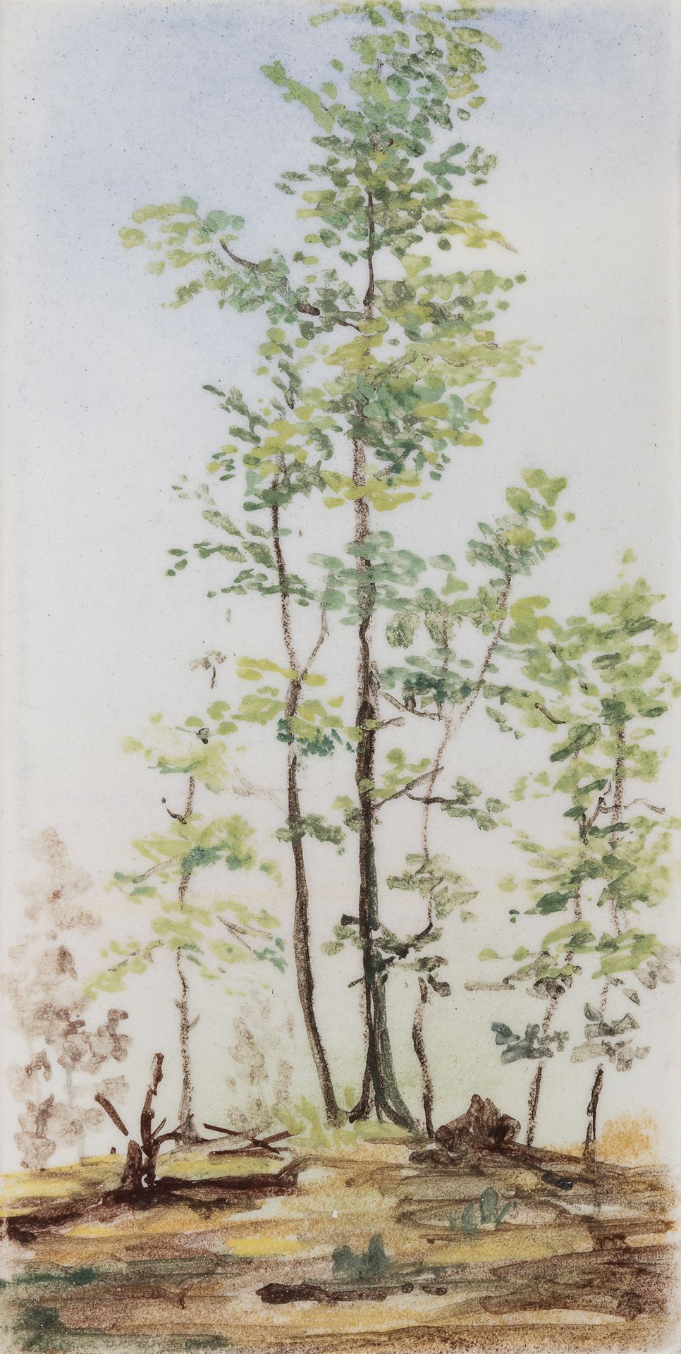 Null TROIS PETITS TABLEAUX, 20ÈME SIÈCLE


représentant des arbres, un sur carto&hellip;