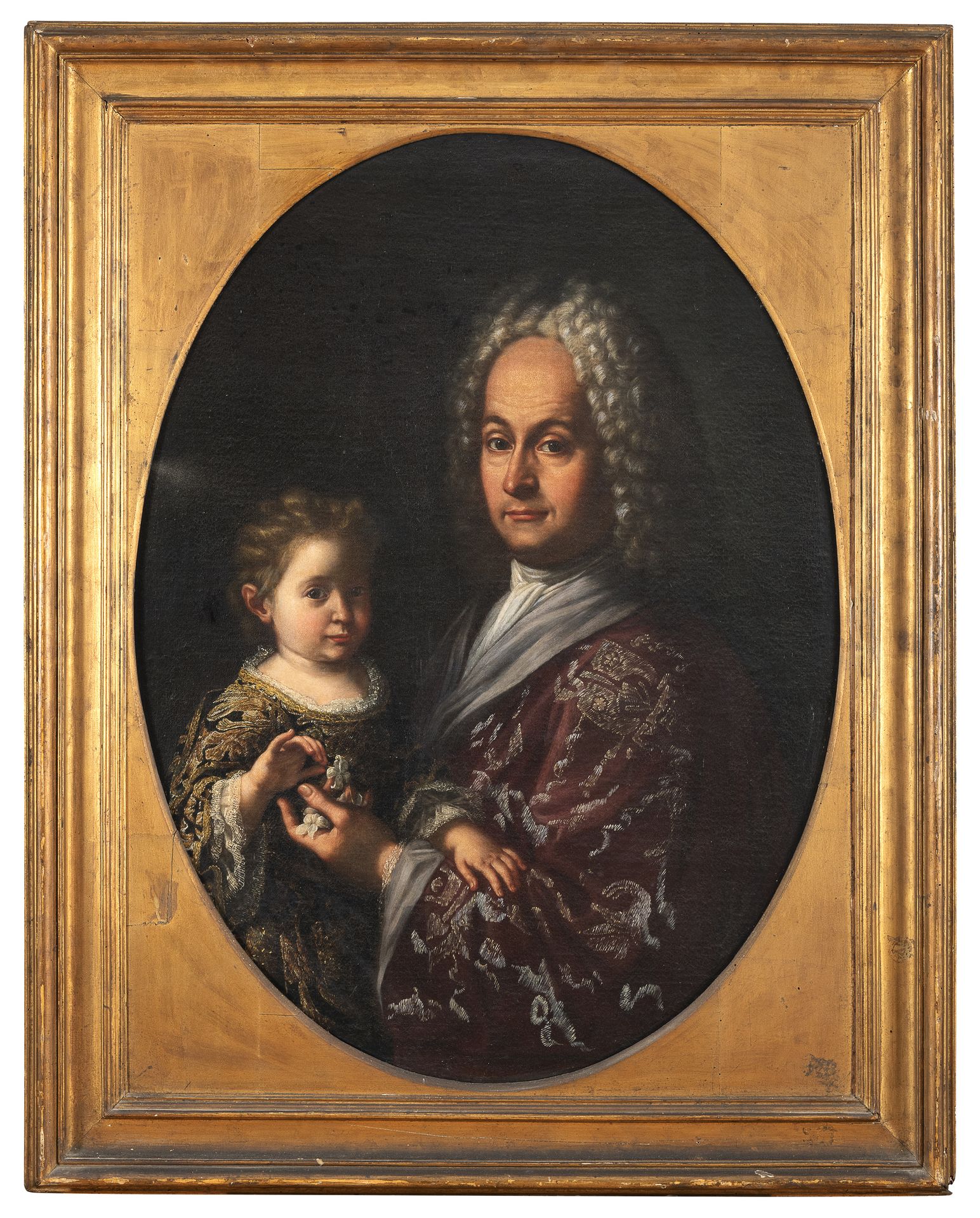Null 伦巴第画家，18世纪



贵族与小女孩的画像

布面油画，99 x 74厘米



起源

罗马家族



画的状况

19世纪末的Rintelo。&hellip;