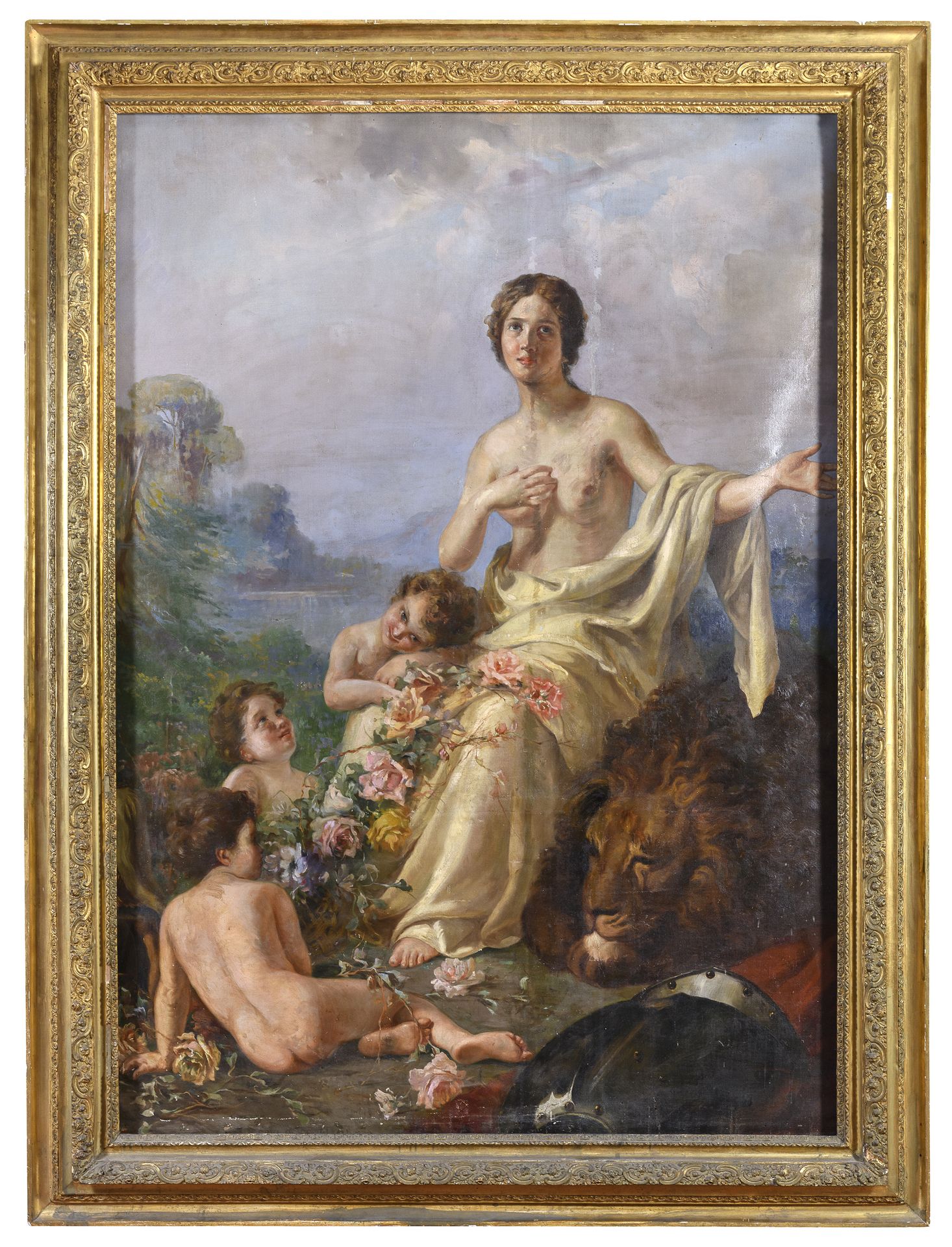 Null ERULO EROLI

(Rome 1854 - 1916)



ALLÉGORIE DE LA PAIX 

Huile sur toile, &hellip;