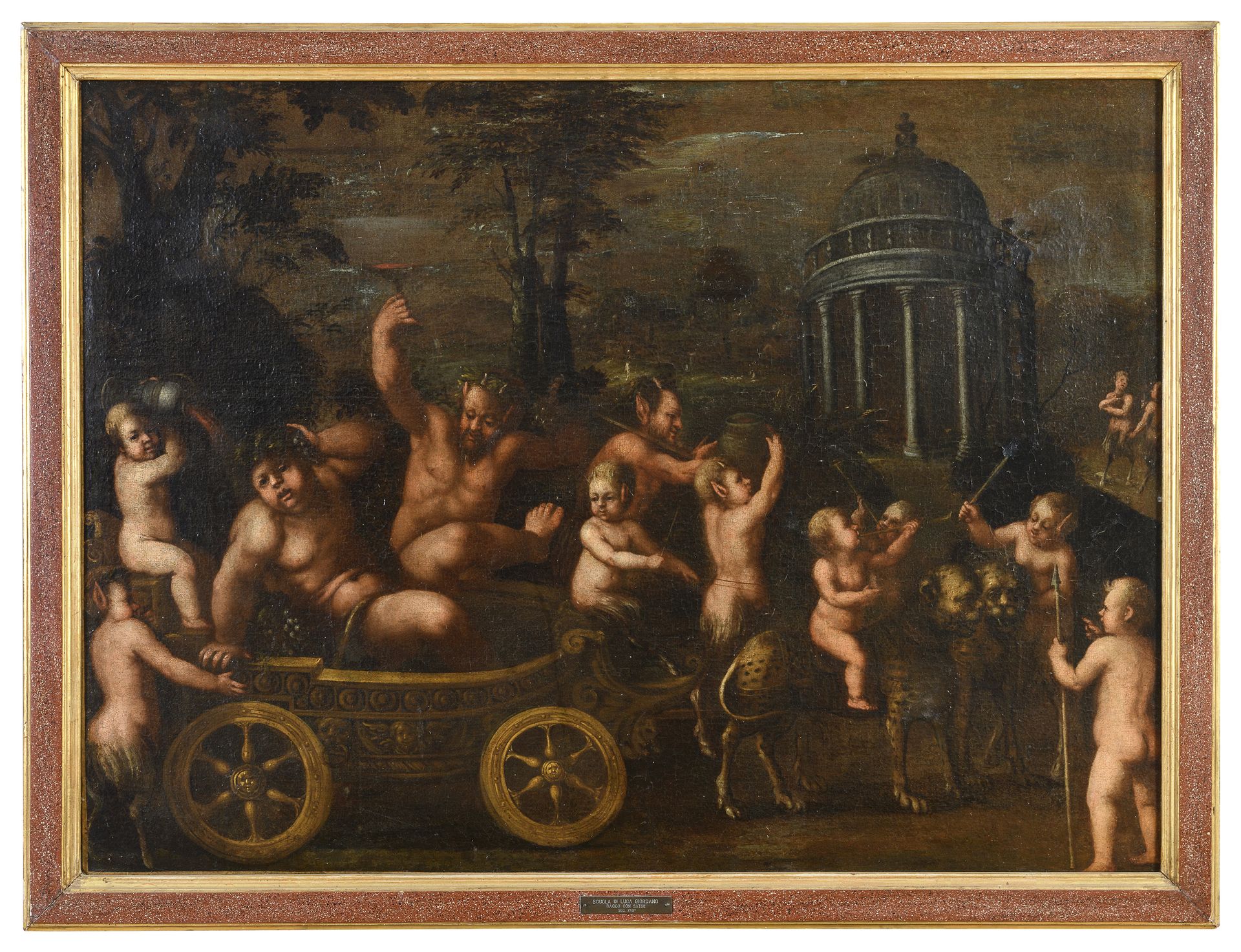 Null 佛兰德画家，18世纪



巴库斯与神庙的凯旋

布面油画，69 x 94厘米

漆面框架



起源

罗马家族



画的状况

二十世纪的修饰。&hellip;