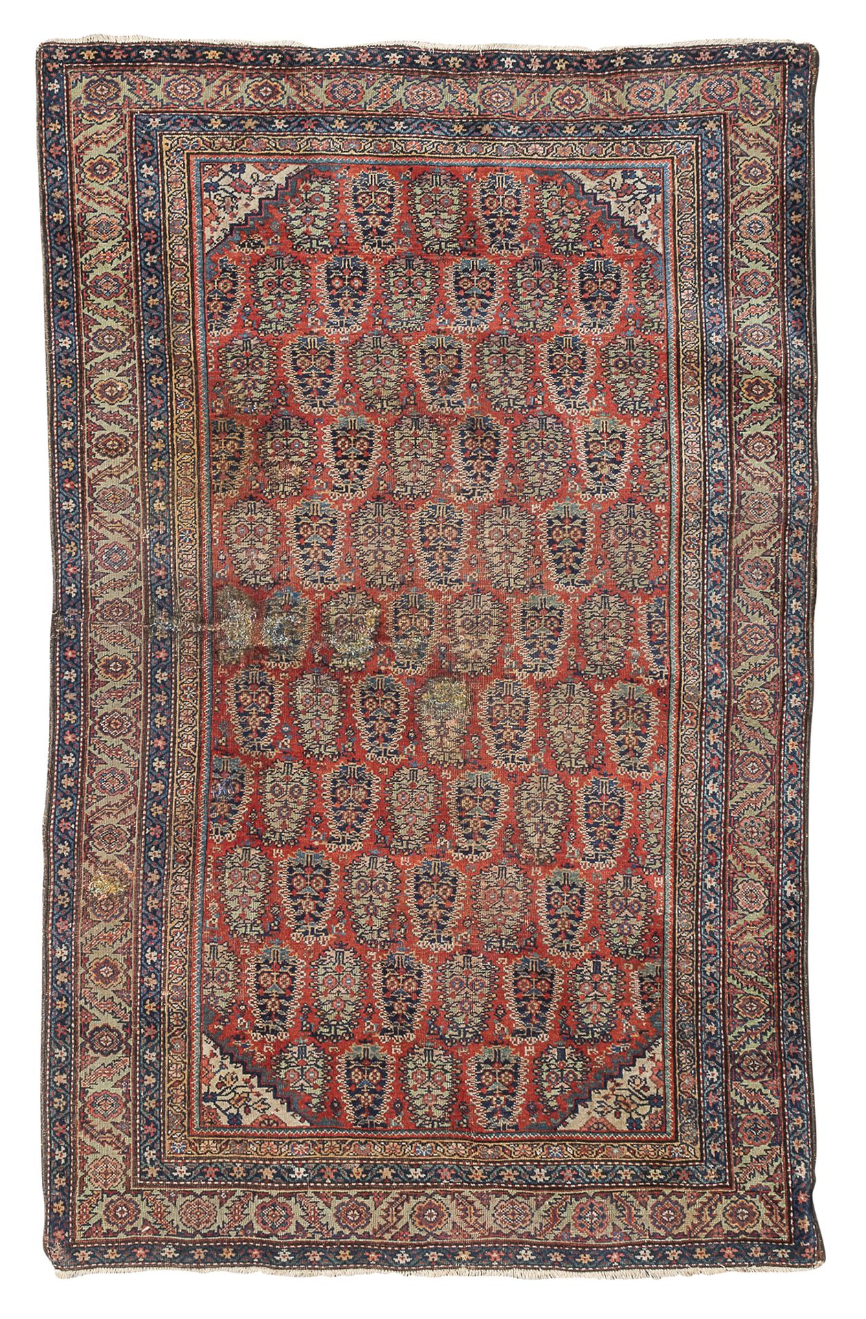 Null ANTIQUE MALAYER CARPET LATE 19TH CENTURY