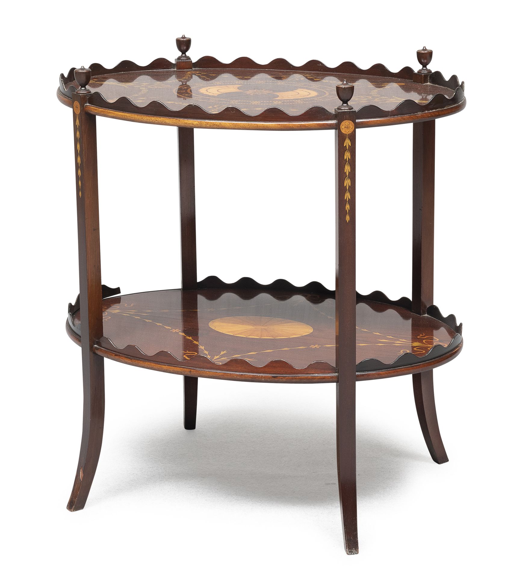 Null SERVING TABLE IN MAHOGANY, VICTORIAN PERIOD ENGLAND