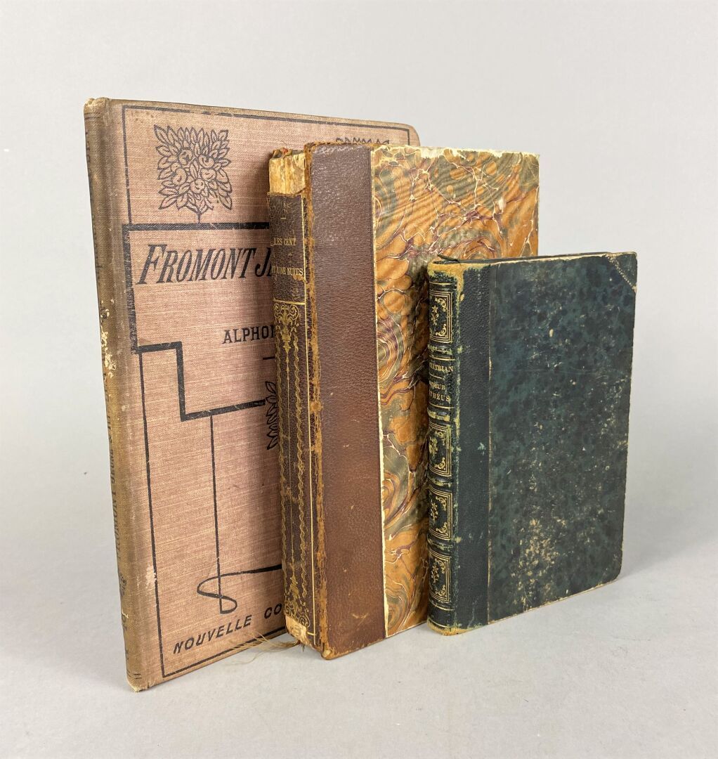 Null Lot de cinq ouvrages comprenant :

-Alphonse Daudet, Fromont jeune et Risle&hellip;