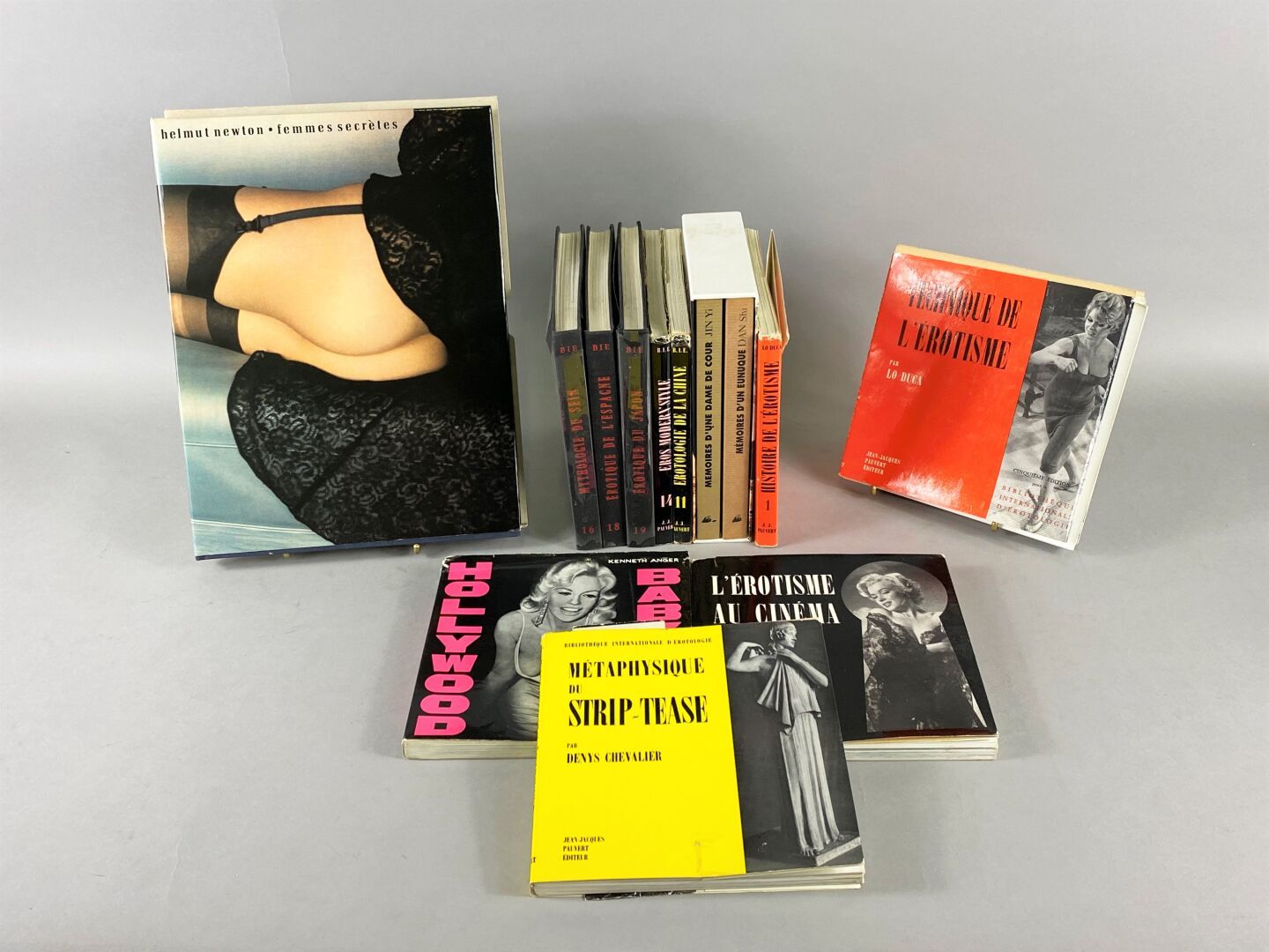 Null 色情主义。

一套13本书。

包括赫尔穆特-牛顿（Helmut Newton）、脱衣舞的形而上学、情色技术、电影中的情色主义等。