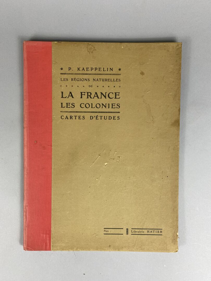 Null Géographie, 

P.Kappelin (1918-2011),

Les régions naturelles de la France,&hellip;