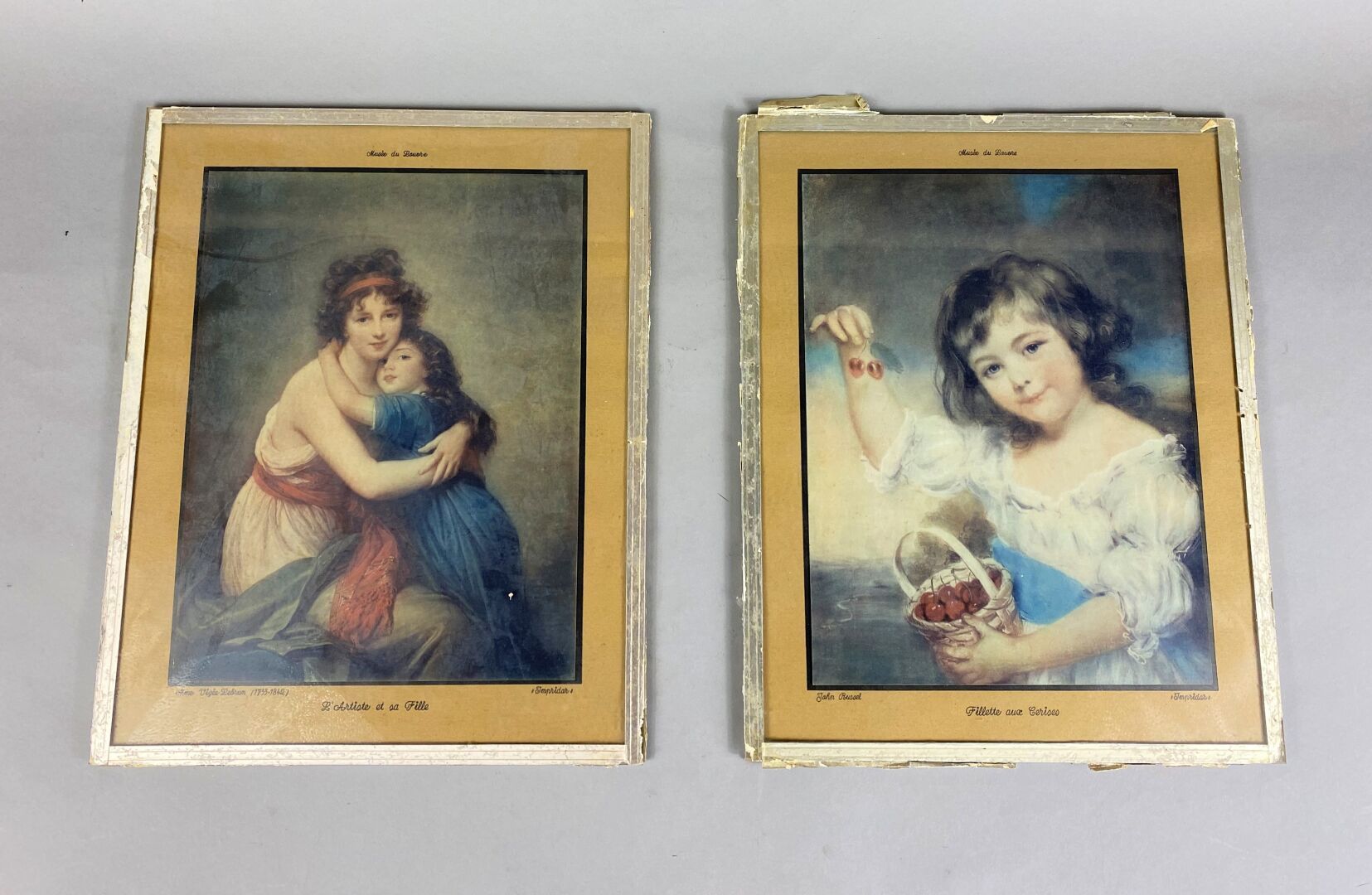 Null After Elisabeth Vigée Lebrun and John Russell.

Set of two reproductions 

&hellip;
